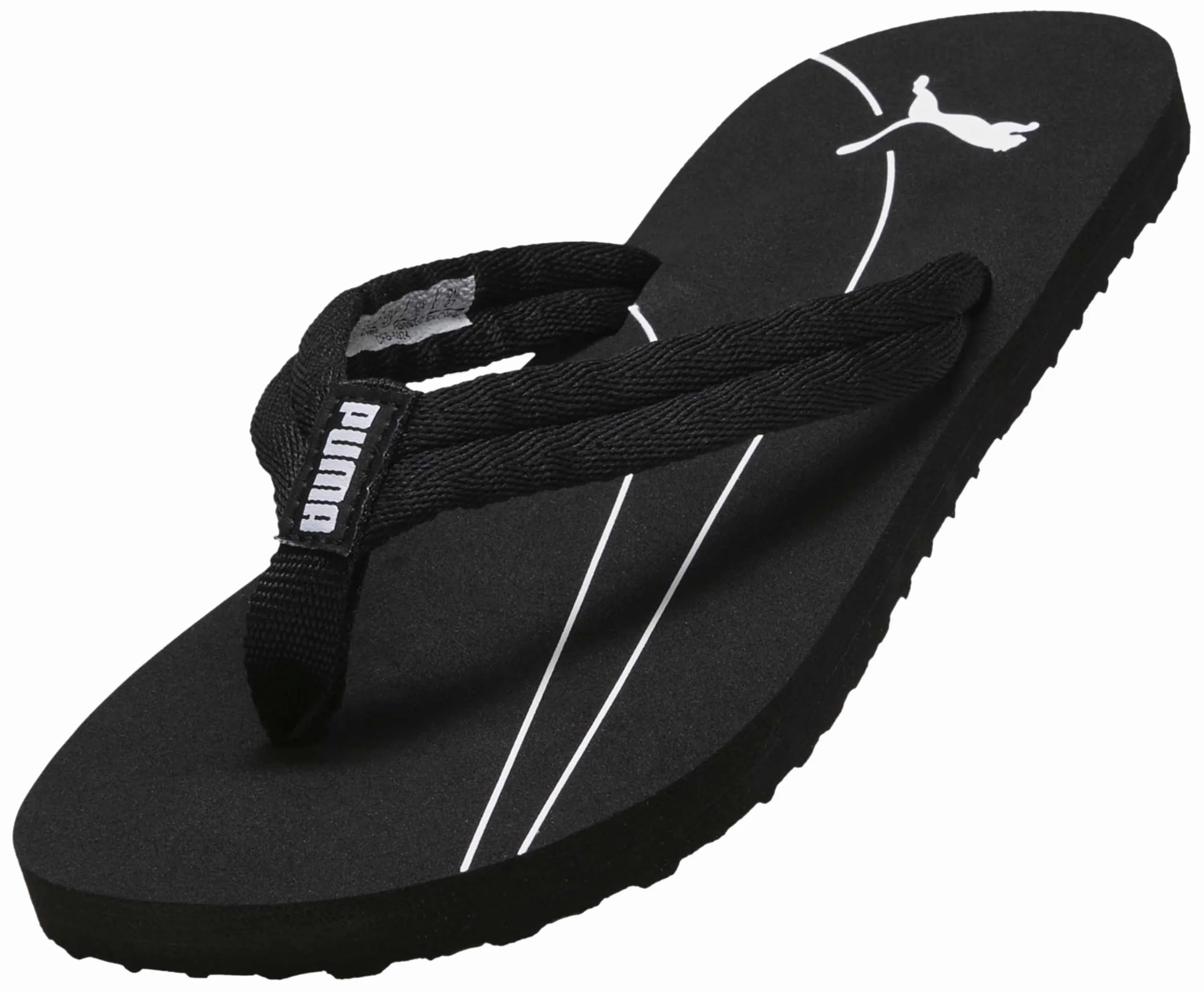 PUMA Chanclas de Dedo Epic V2 Blanco y Negro