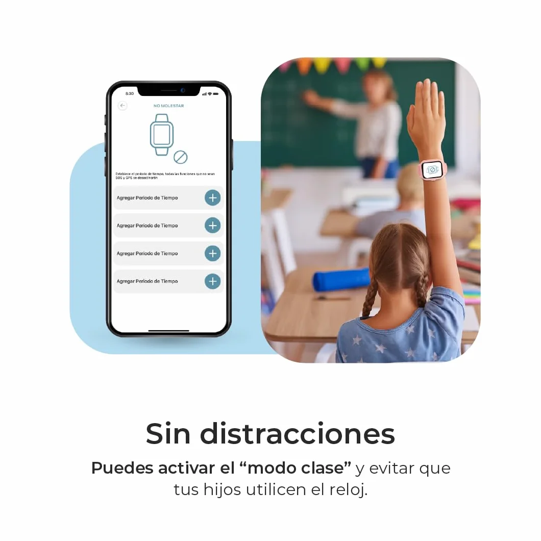 SaveFamily Iconic Plus 2 Reloj Inteligente Niño GPS Llamada Vídeo SOS SIM Gamer