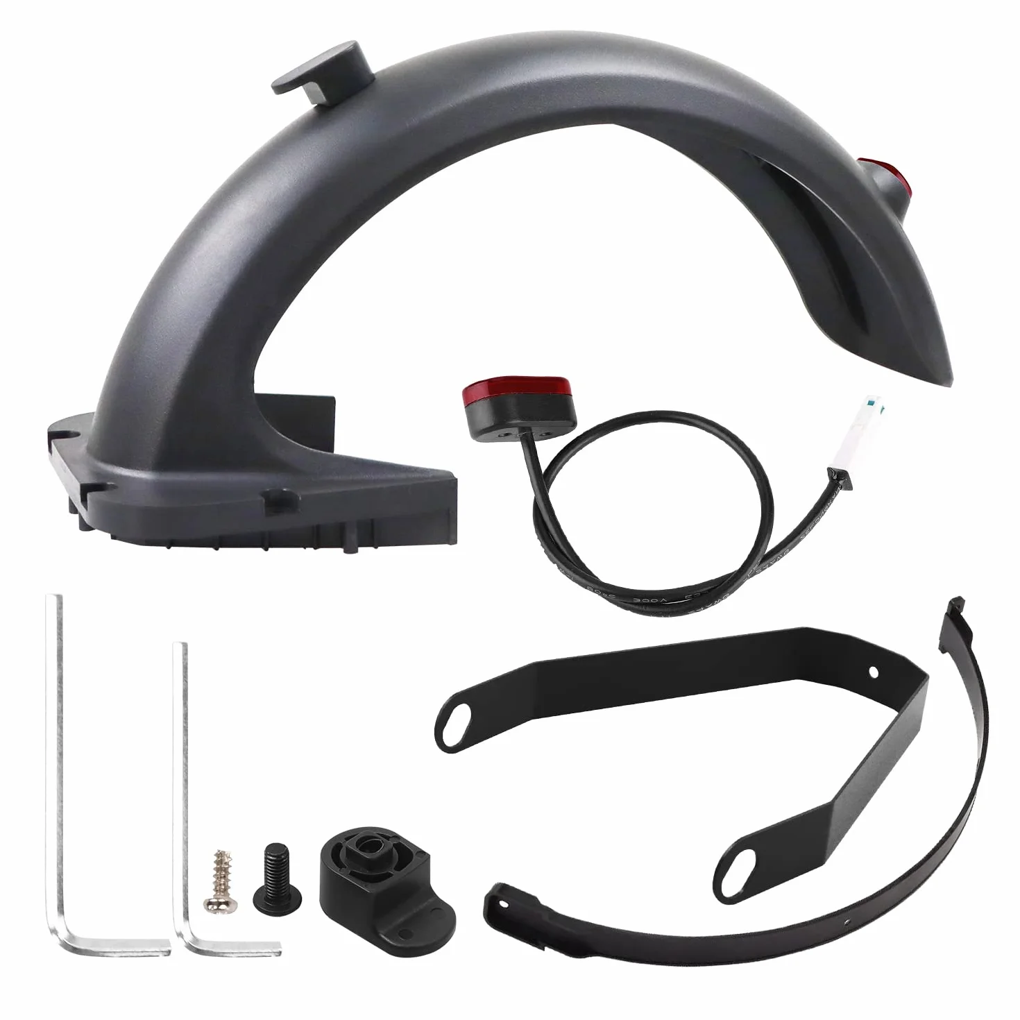 Segway Ninebot MAX G30 Juego de Accesorios para Guardabarros Trasero con Soporte
