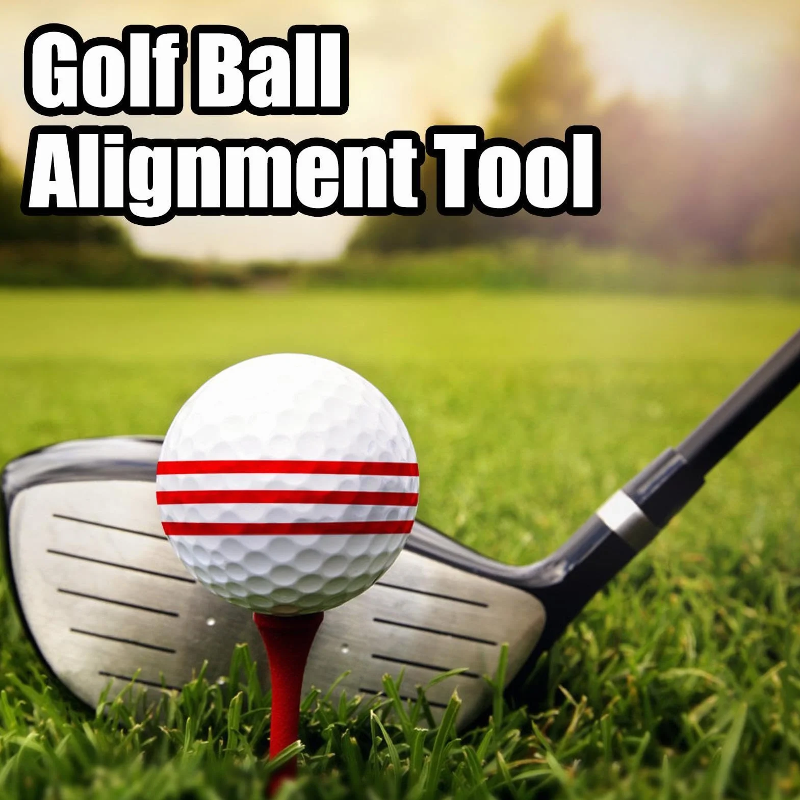 Marcadores de pelota de golf, kits de alineación de dibujo, accesorios con 2 plantillas y 2 marcadores