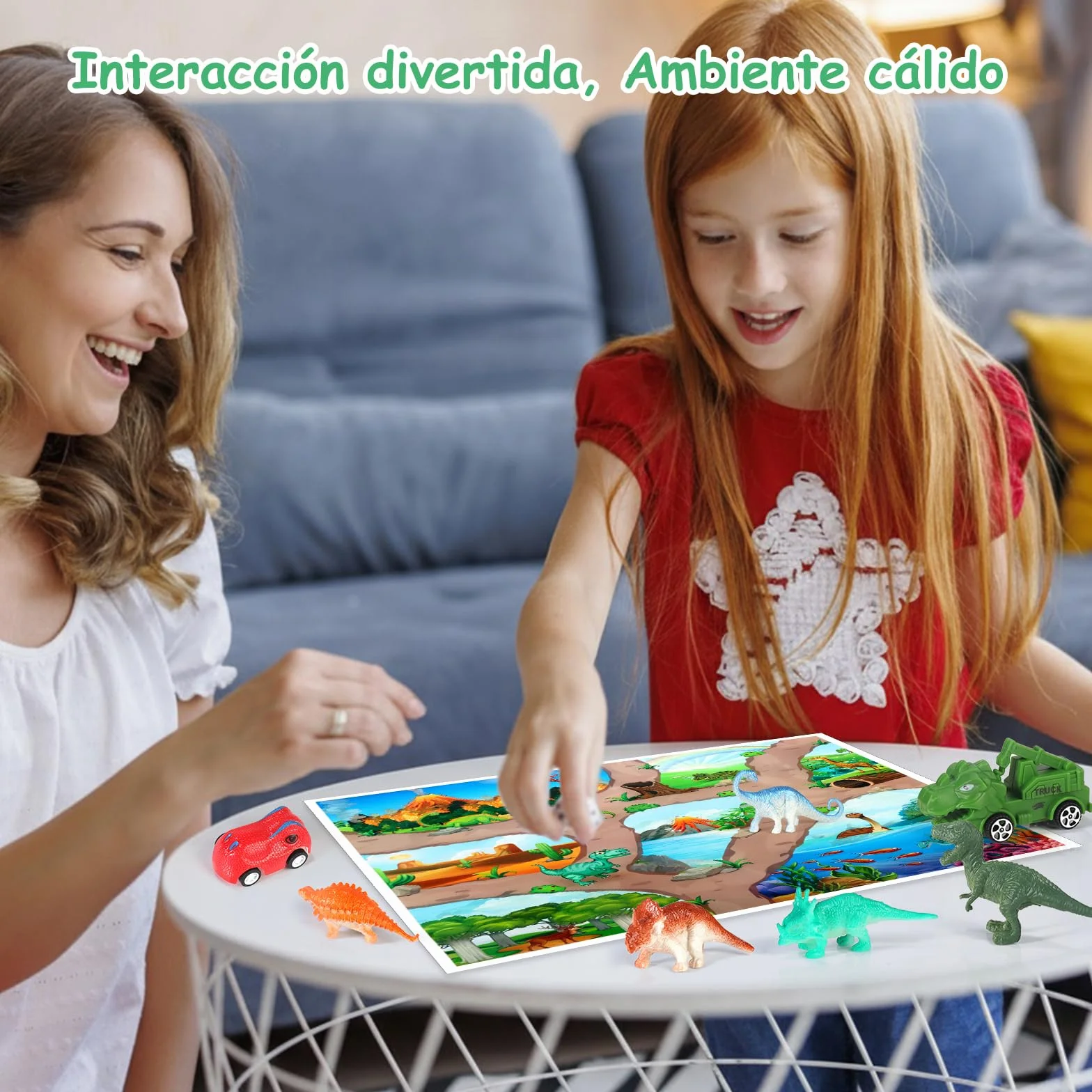 OKYUK Calendario de Adviento, Calendario Adviento de Dinosaurios para Niños con 16 Dinosaurios Únicos, Calendario Juguetes para Niños de 3 Años en Adelante