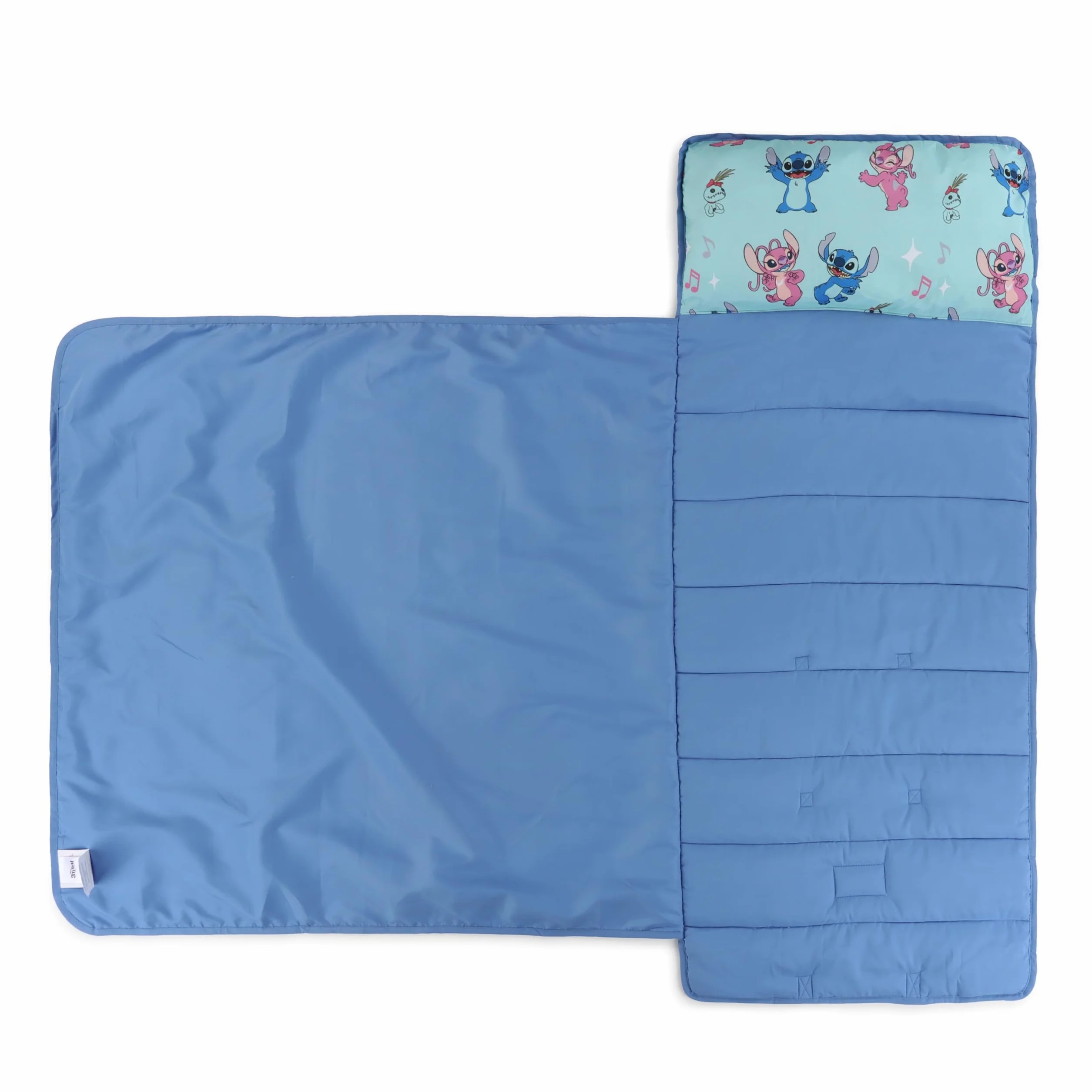 Colchoneta para Siesta Infantil Plegable, Saco de Dormir Infantil Tipo Manta de Camiones con Almohada para guardería y Fiestas