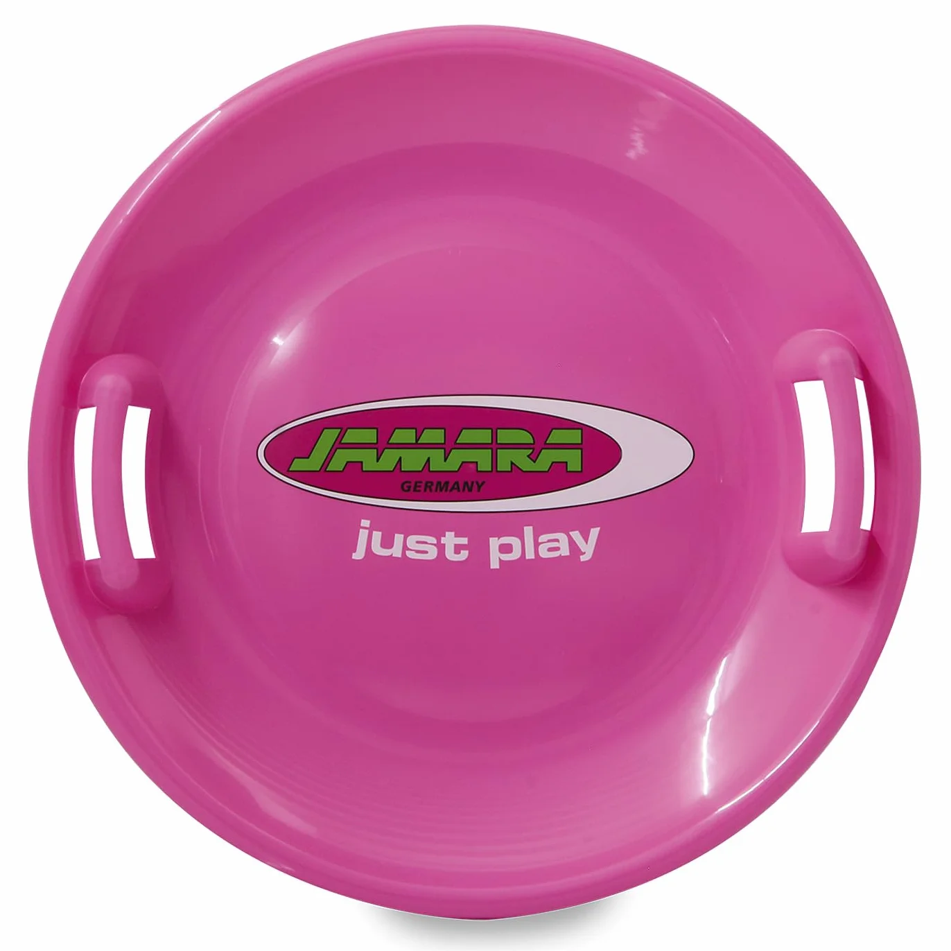 JAMARA - Snow Play Rutschteller 60cm-Haltegriffe an beiden Seiten, langlebiger, robuster Kunststoffkörper, Leichtgewicht mit Nur 555 g