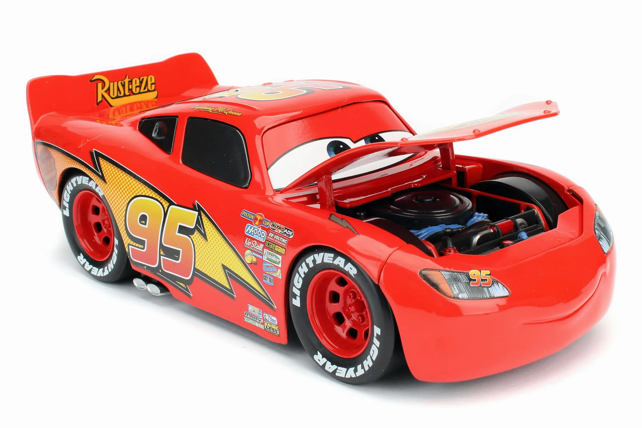 Disney Pixar Cars 3 Lightening McQueen Die-cast Car with Tire Rack