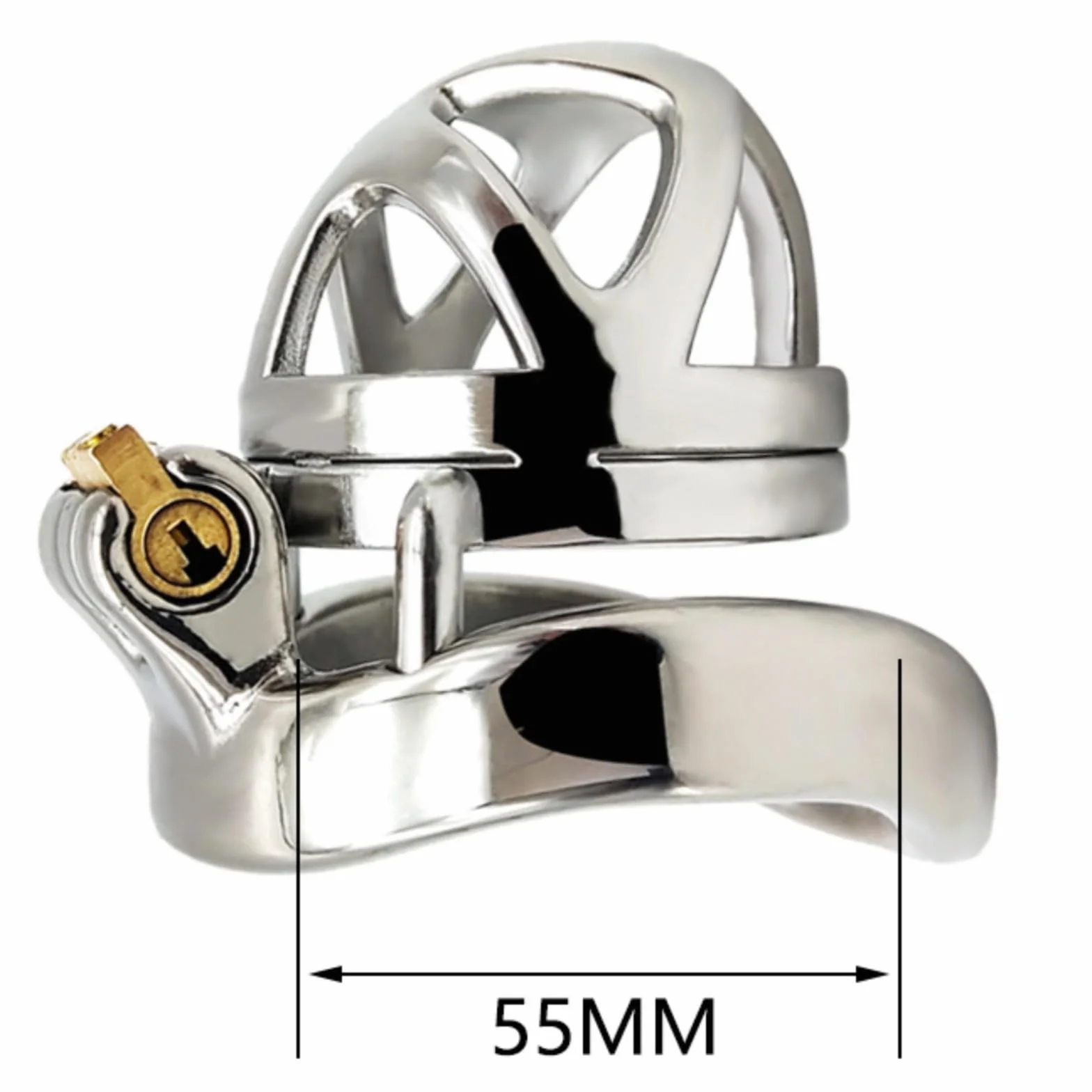 Jaula Deportiva Corta de Metal y Acero Inoxidable para hombre ESMY62