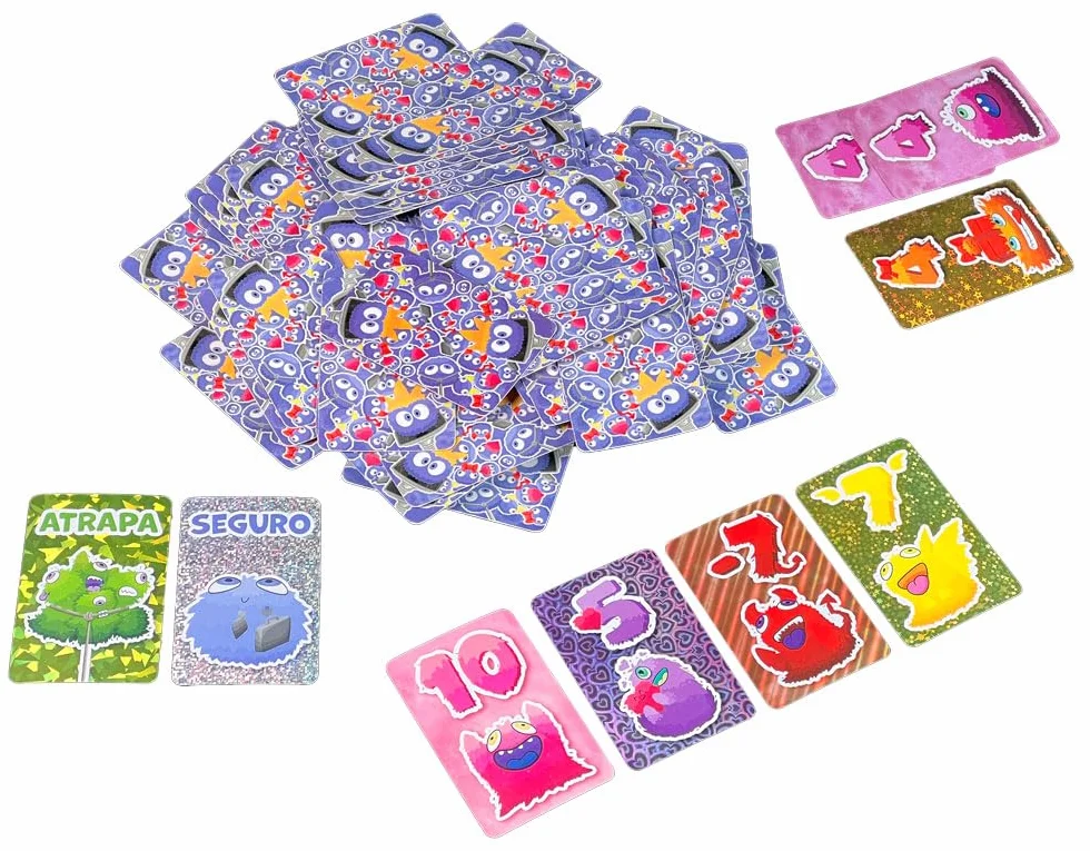 MERCURIO - PELUSAS REVOLUTION - Juego de Cartas para la Familia - Juego de Mesa con Nuevas Cartas y Mecánicas Emocionantes - 2-6 Jugadores - A partir de 8 años