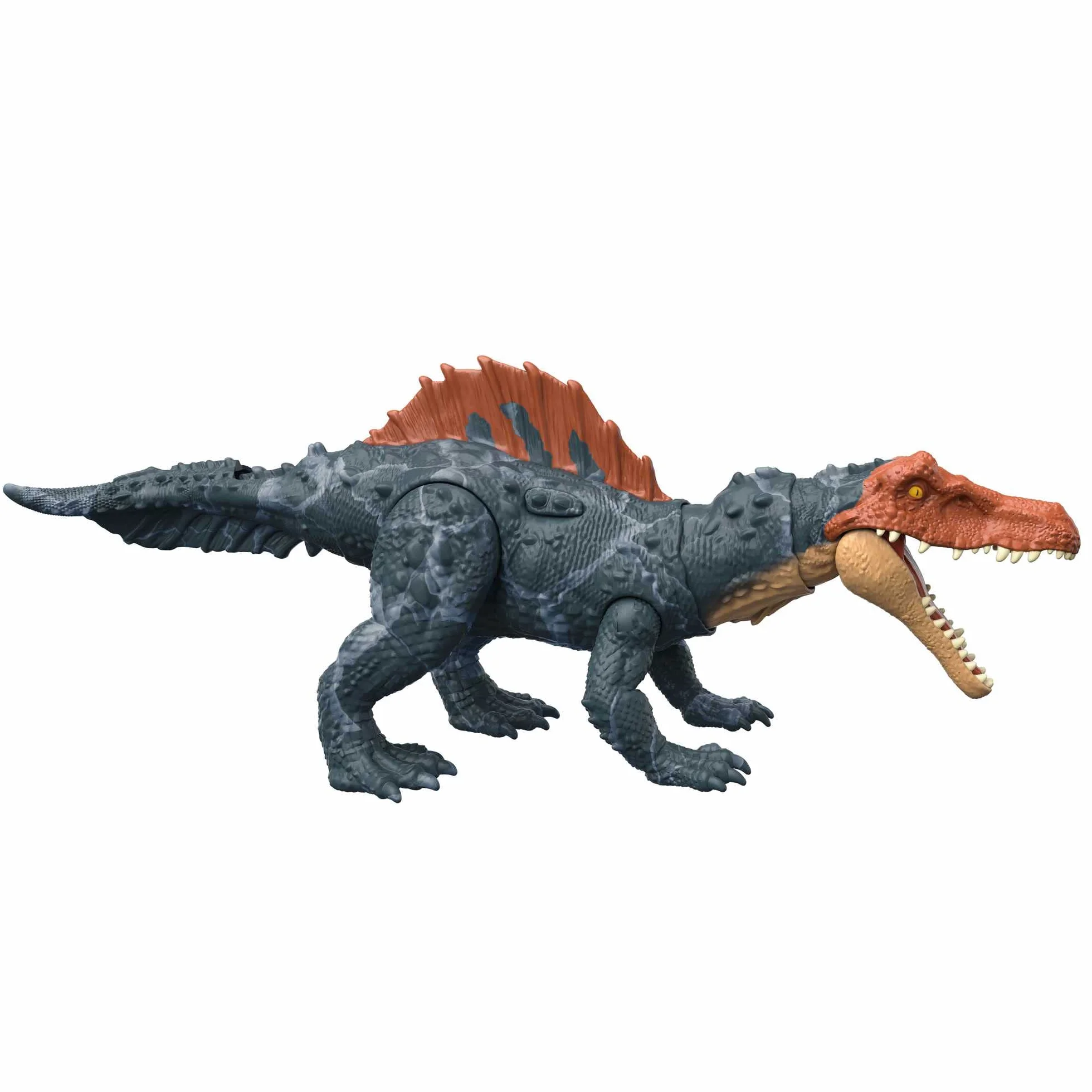 Mattel Jurassic World Dominion Massive Action Siamosaurus Dinosaurio figura de acción, juguete +4 años (HDX51)