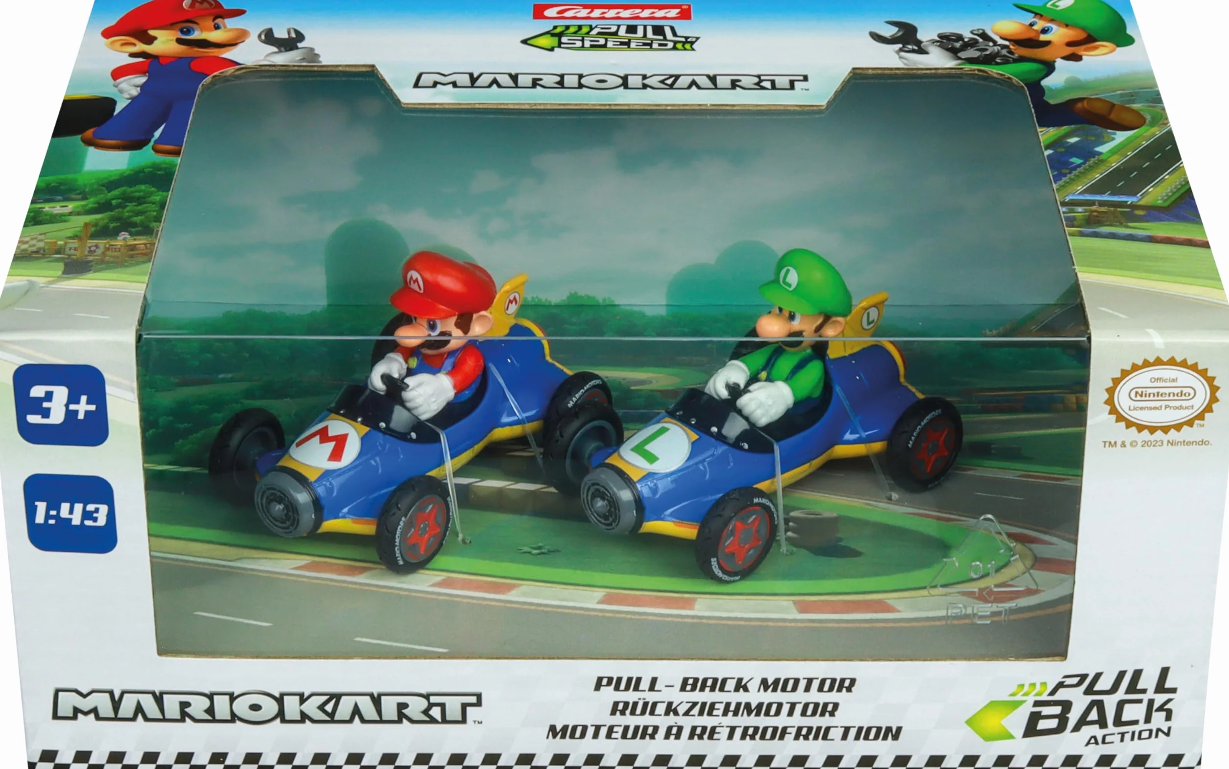 Pull&Speed Mario Kart 8 "Mach 8" Twinpack