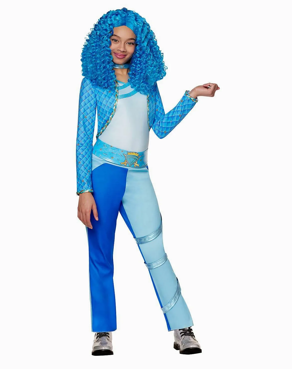 Spirit Halloween Descendants: The Rise of Red - Disfraz de Chloe para niños, con licencia oficial, disfraces de Descendientes de Disney