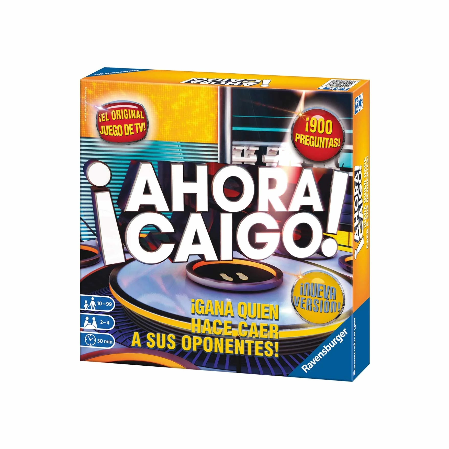 Ravensburger 26758, Juego Ahora Caigo, Juegos de Mesa, 2-4 Jugadores, Edad Recomendada 10+, Versión en Español