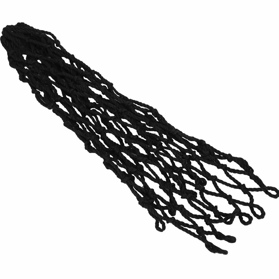 Bolsillo de Mesa de Billar, 6 Piezas Juego de Bolsillos de Malla de Billar, Red de Nylon, Accesorios de Repuesto (Negro)