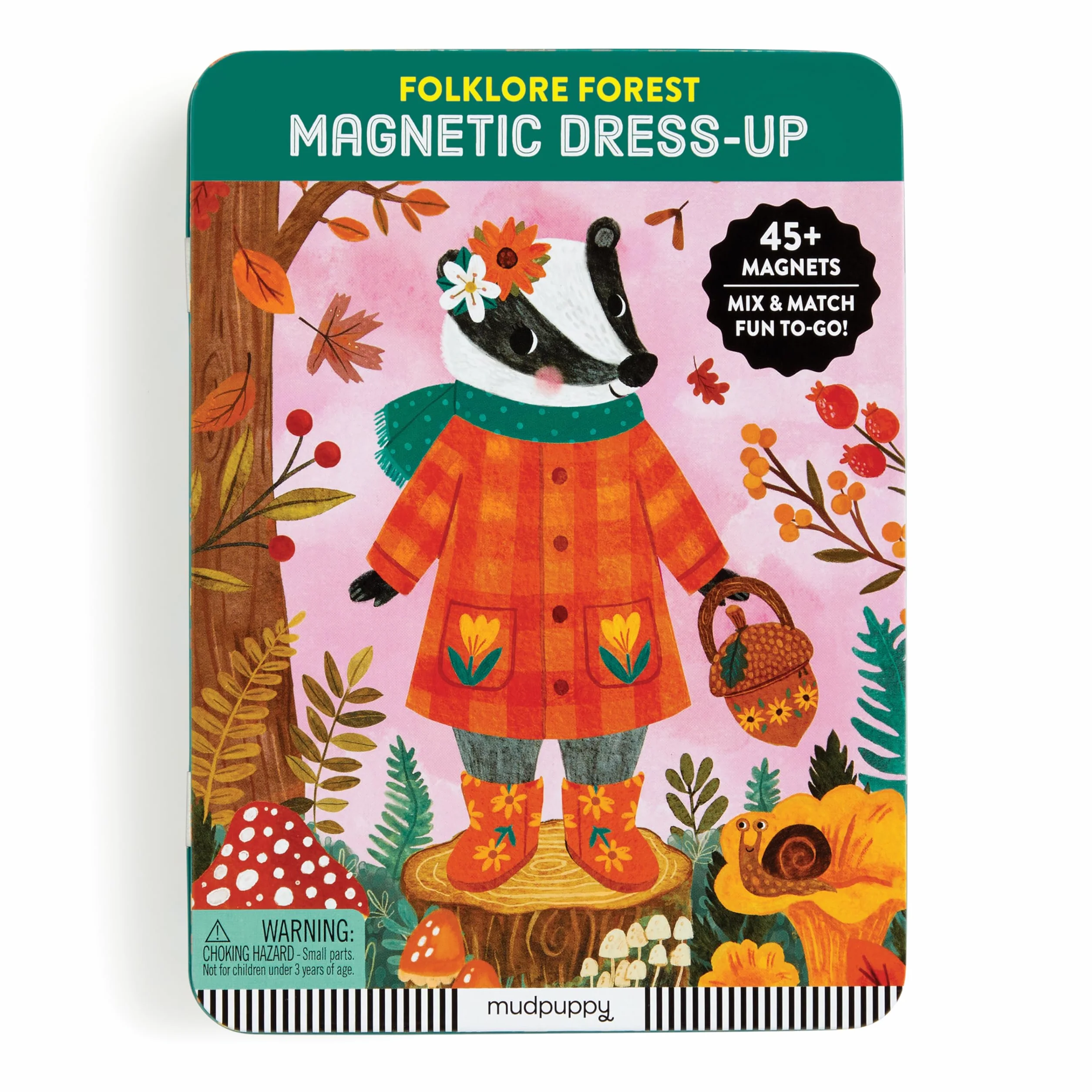Mudpuppy Folklore Forest Magnetic Dress-up