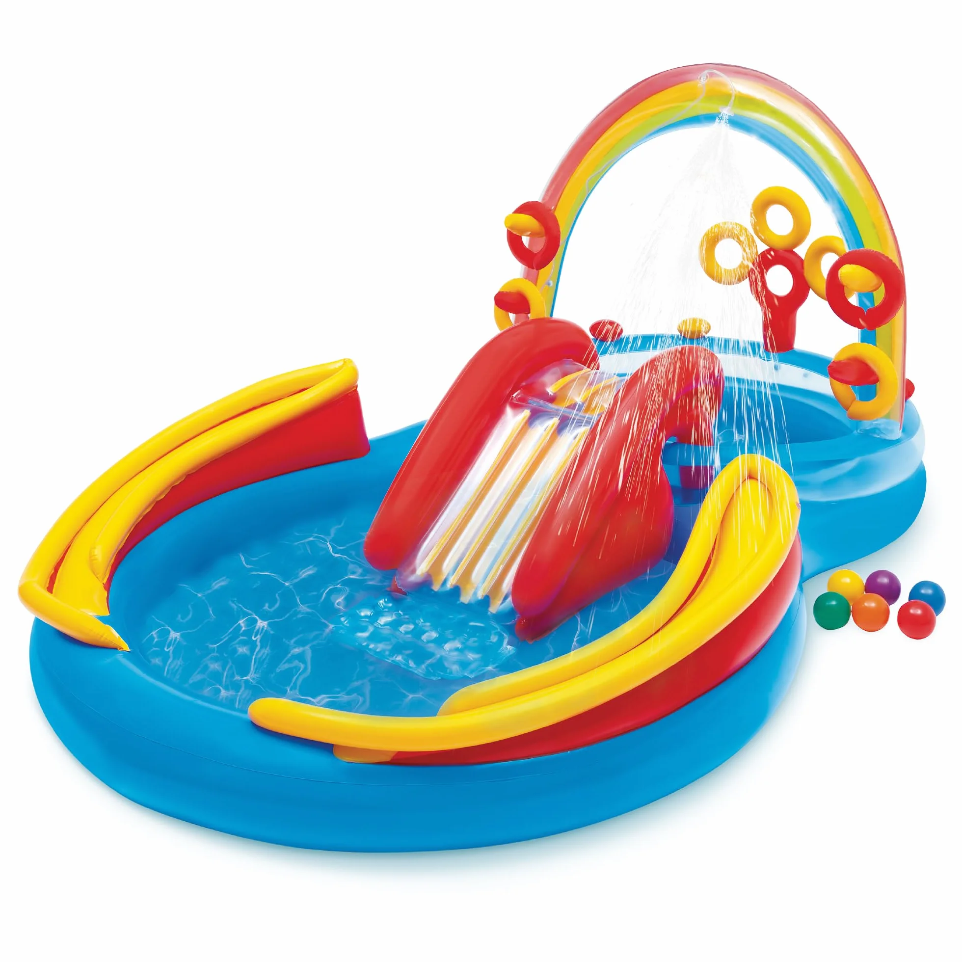 Intex Rainbow Ring Play Centre, de 3 a 7 años