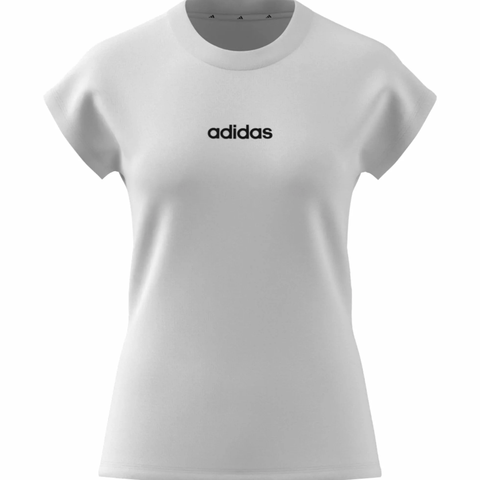 Adidas Women's Essentials Linear Cotton Camiseta