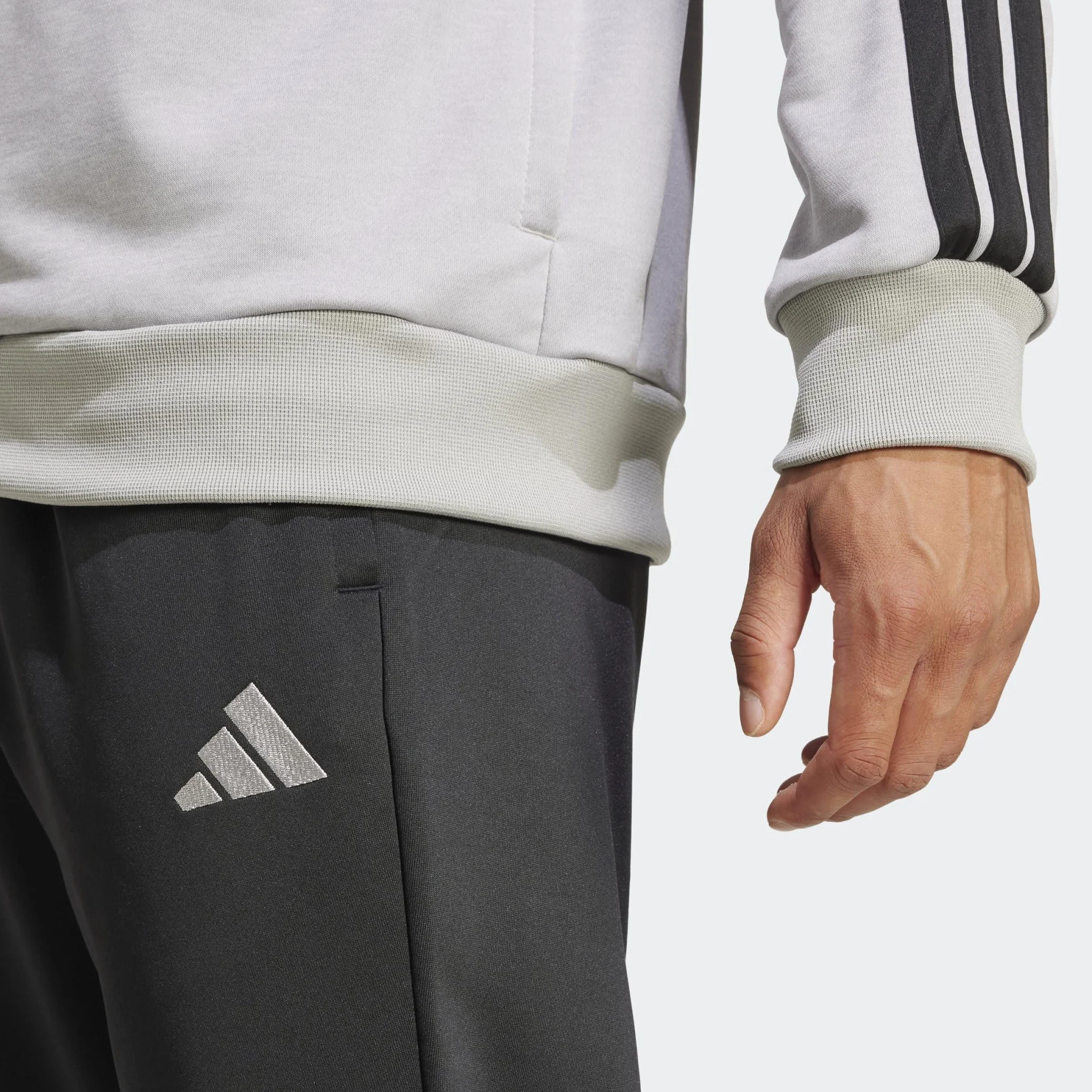 adidas Hombre 3 Stripes French Terry Tracksuits