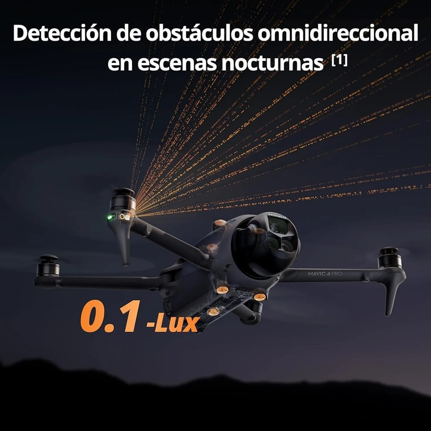 DJI Mavic 4 Pro con DJI RC 2, dron tricámara insignia con cámara Hasselblad de 100 MP y sensor CMOS 4/3, dron para profesionales, transmisión de 30 km, 51 min de tiempo de vuelo
