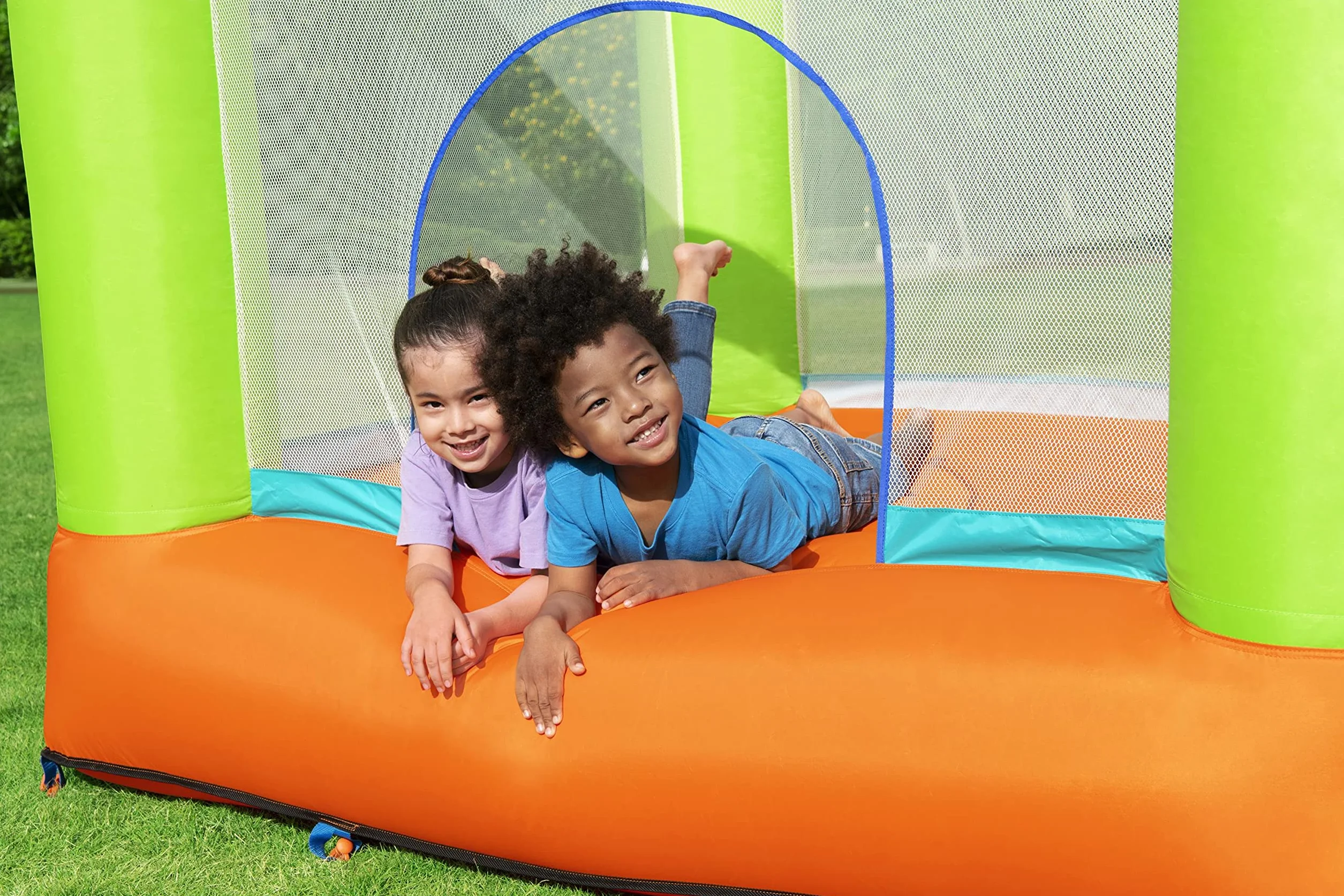 Bestway Jump and Soar Bouncer, Júmenes Unisex, Multicolor, 194x175x170