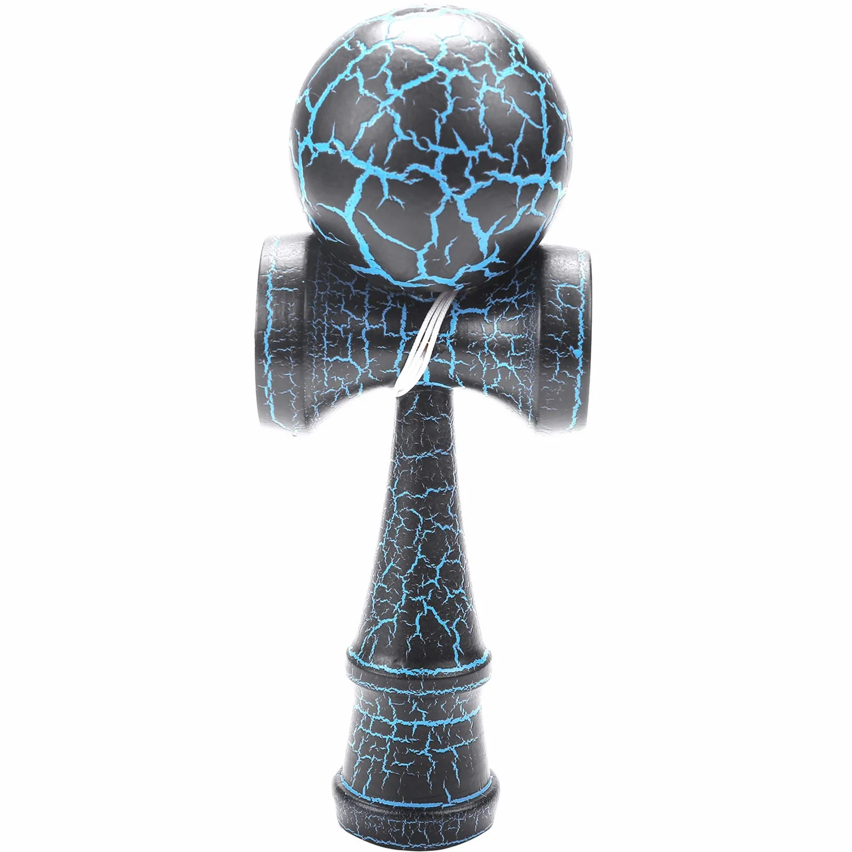 de Deportes Al Libre Kendama Toy Ball NiñOs y Adultos BalóN Al Libre Deportes Crack DiseñO Negro y Azul