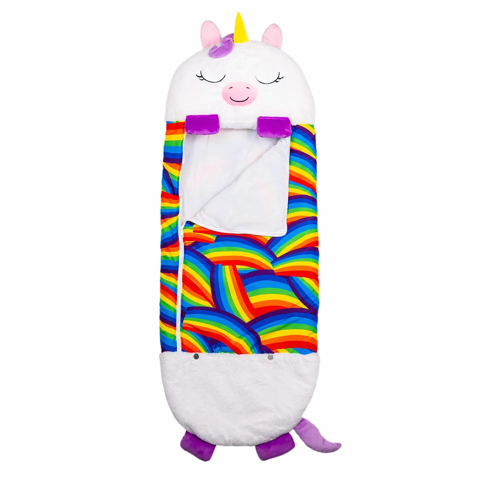 Dormi Locos - Saco de Dormir Grande - Unicornio Blanco
