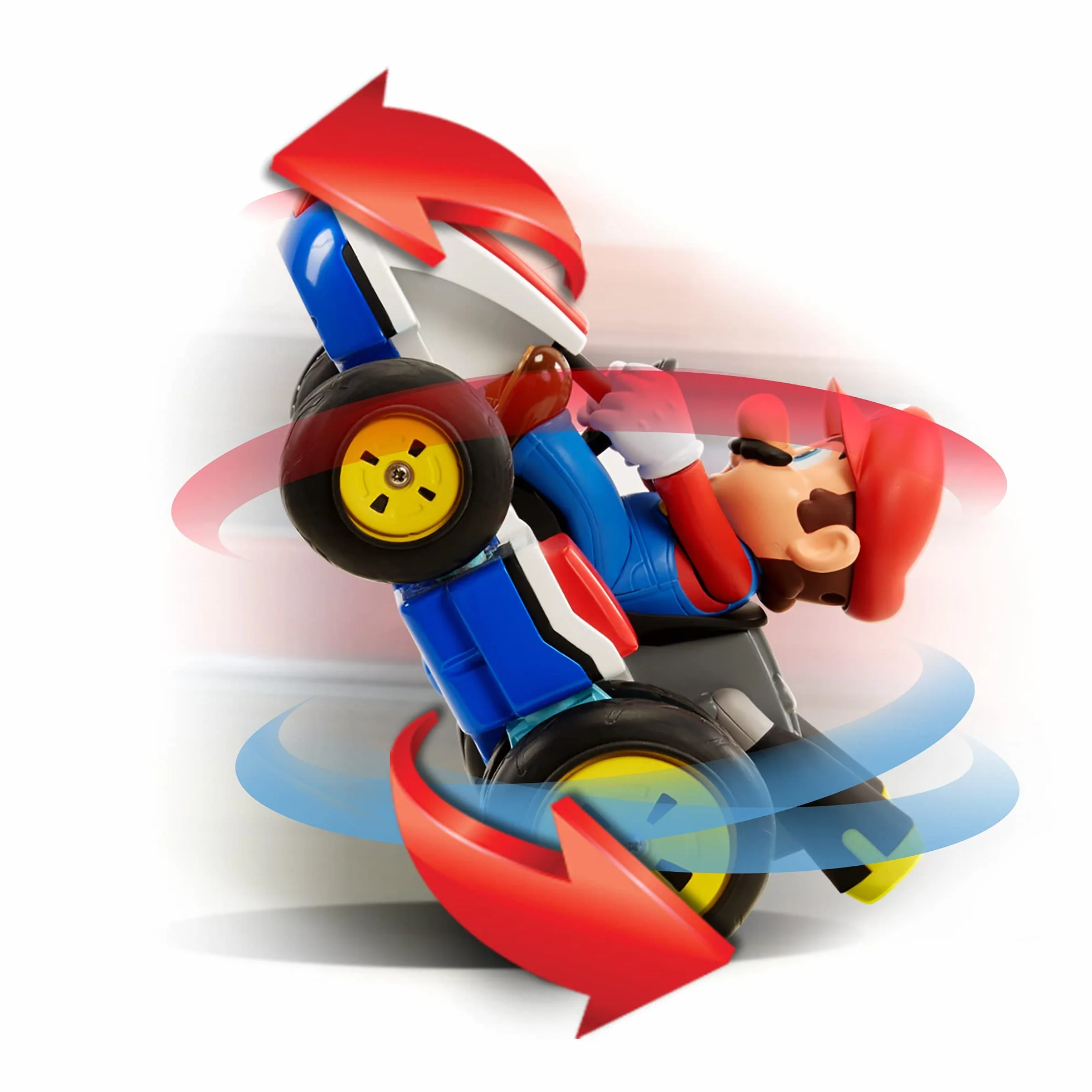 Nintendo Super Mario Radio Control Mario Kart Antigravedad Coche Acrobacias Derrapes Giros 360° Alcance 30m