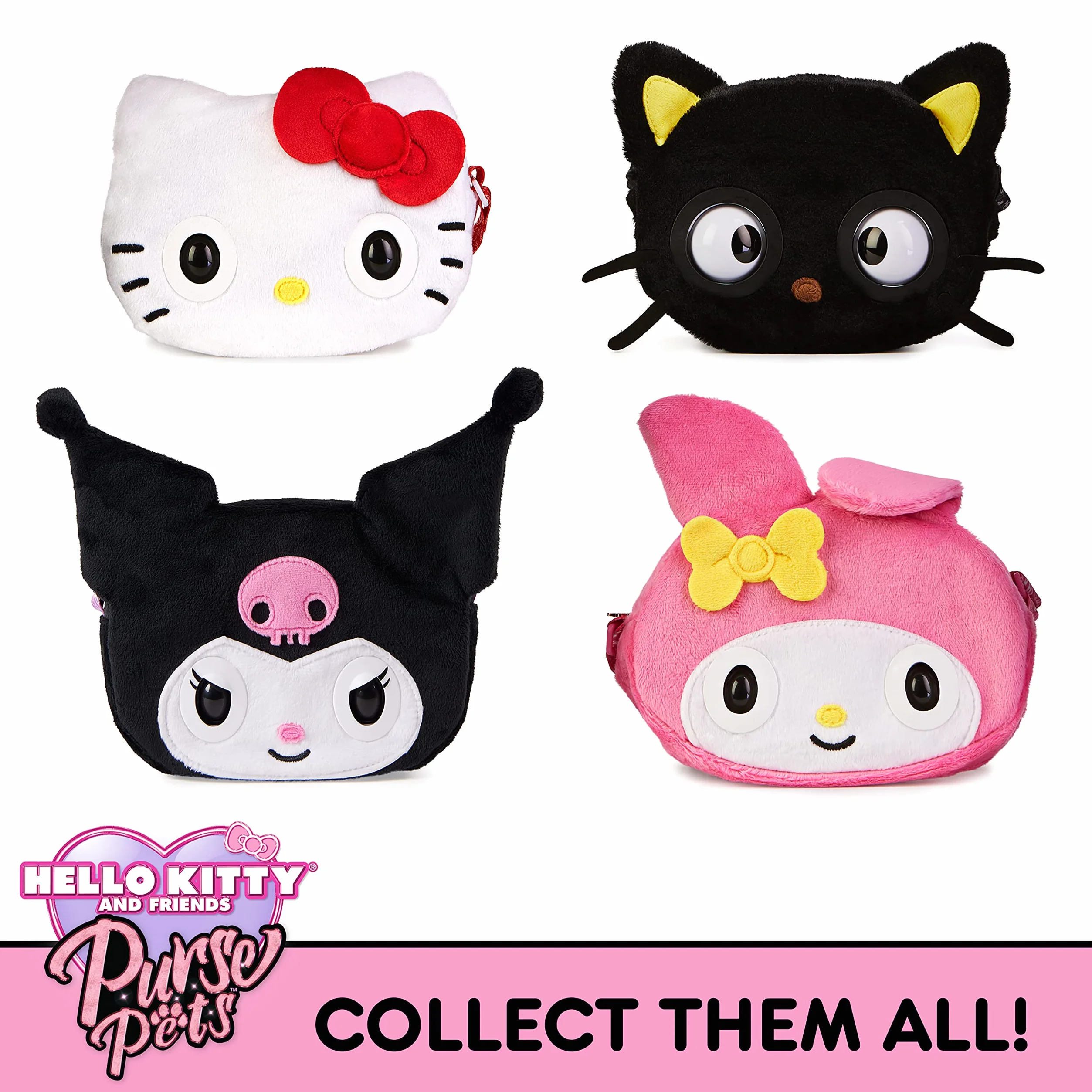 Purse Pets Pets Sanrio Kuromi, unisex (Spin Master 6065436)
