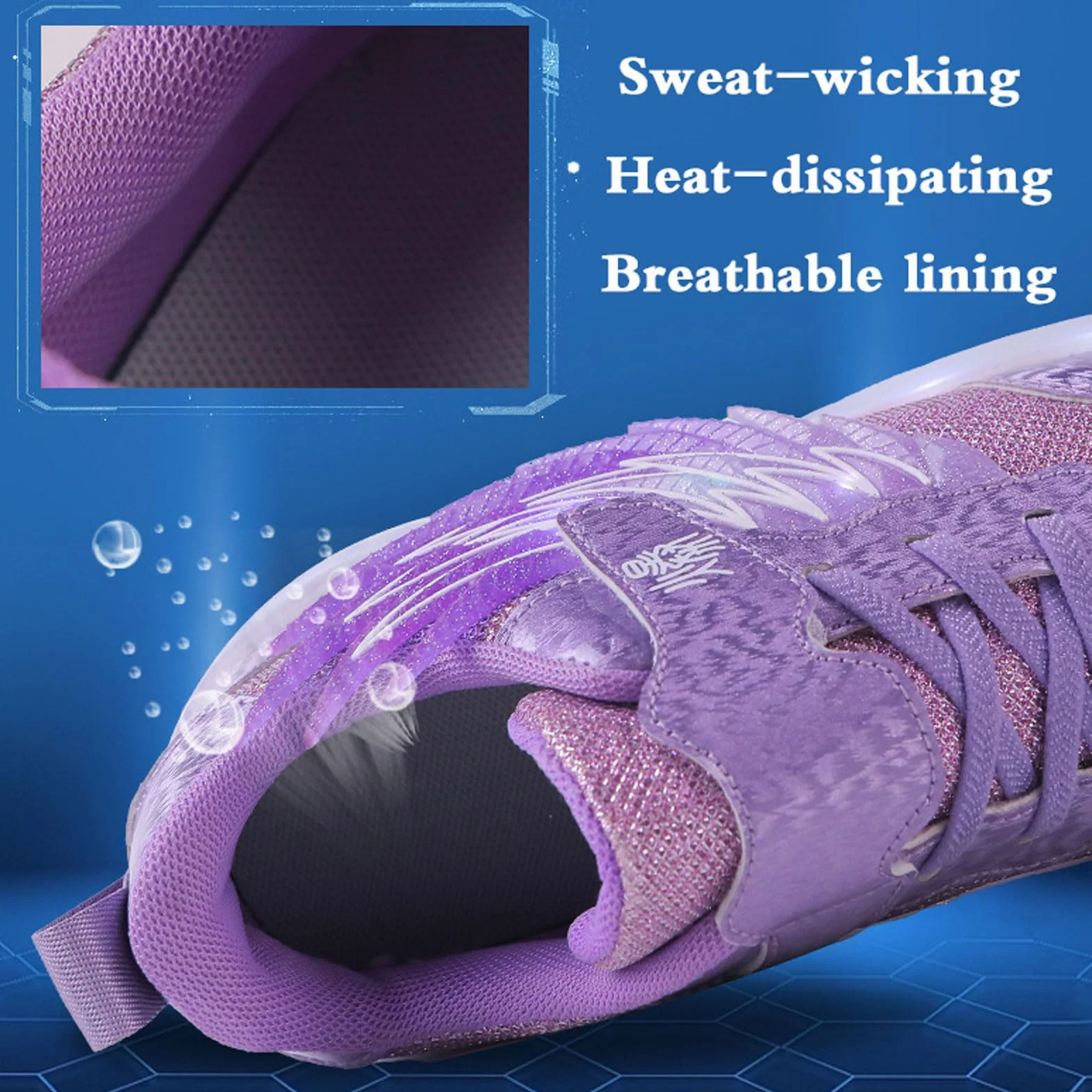 Zapatillas Deportivas con Ruedas y LED Luces para Niña Recargables