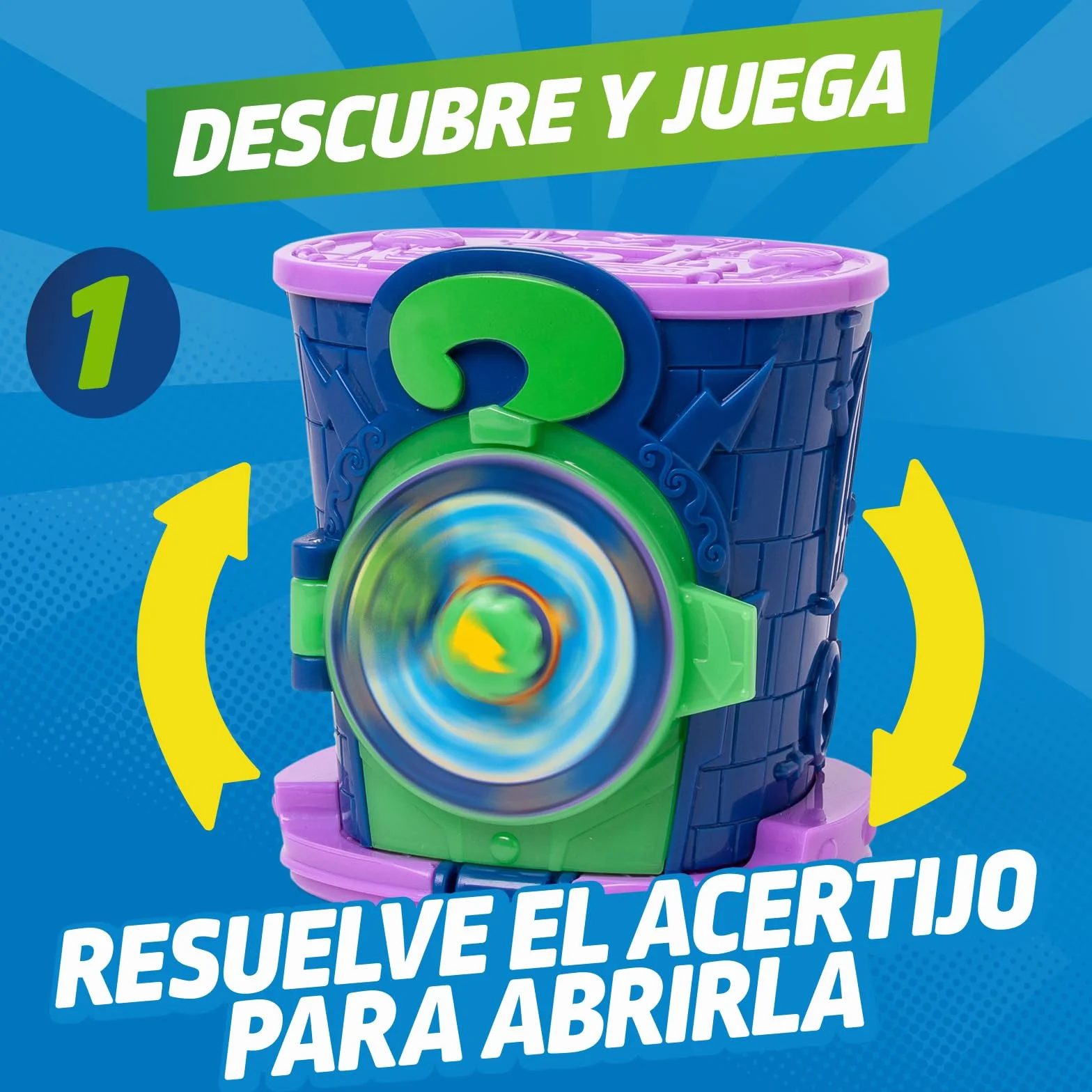 SUPERTHINGS KAZOOM Power Hidden Base Enigma - Guarida de Enigma Serie TV