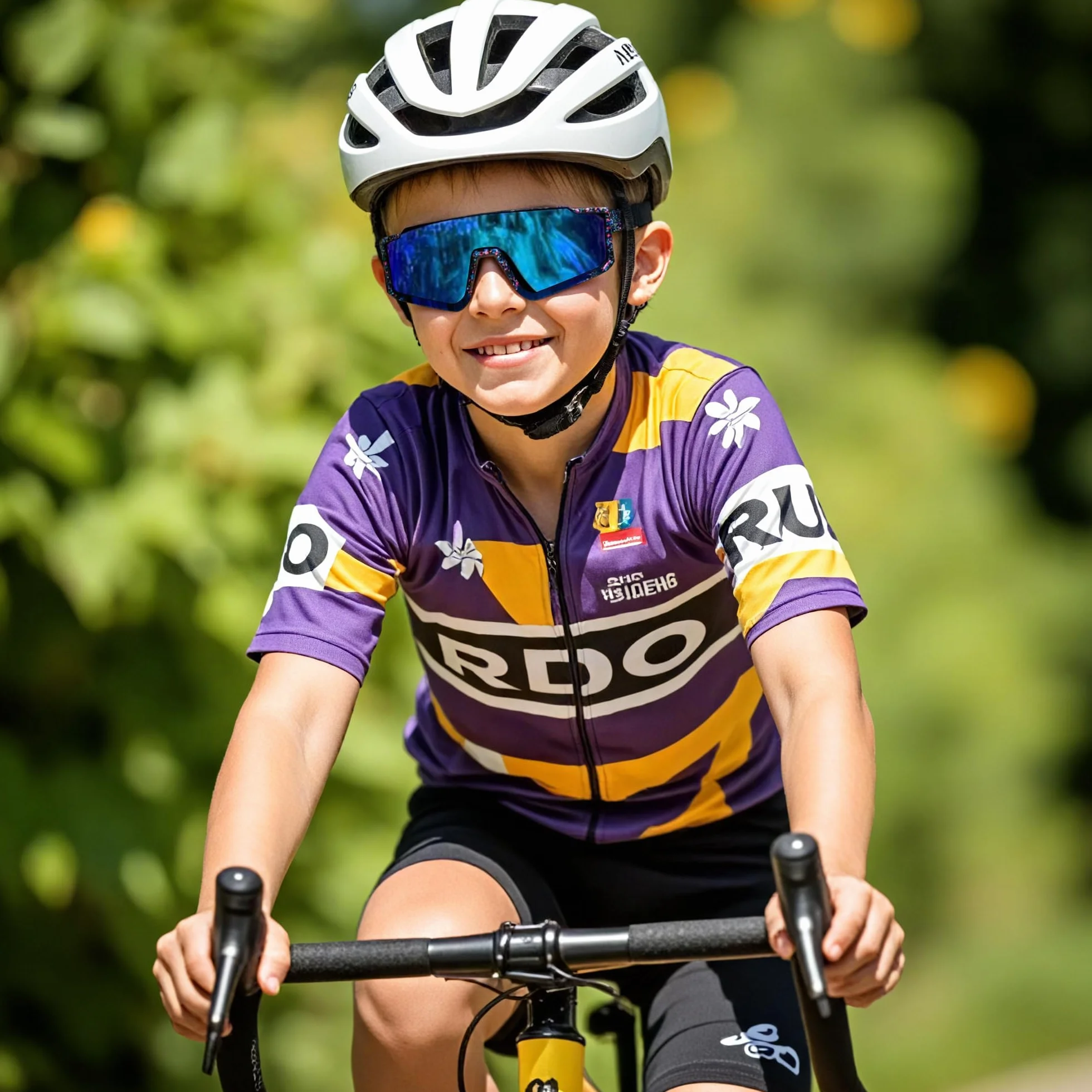 Gafas Ciclismo Niño Gafas de Sol Infantiles Protección UV 400 para Deportes al Aire Libre