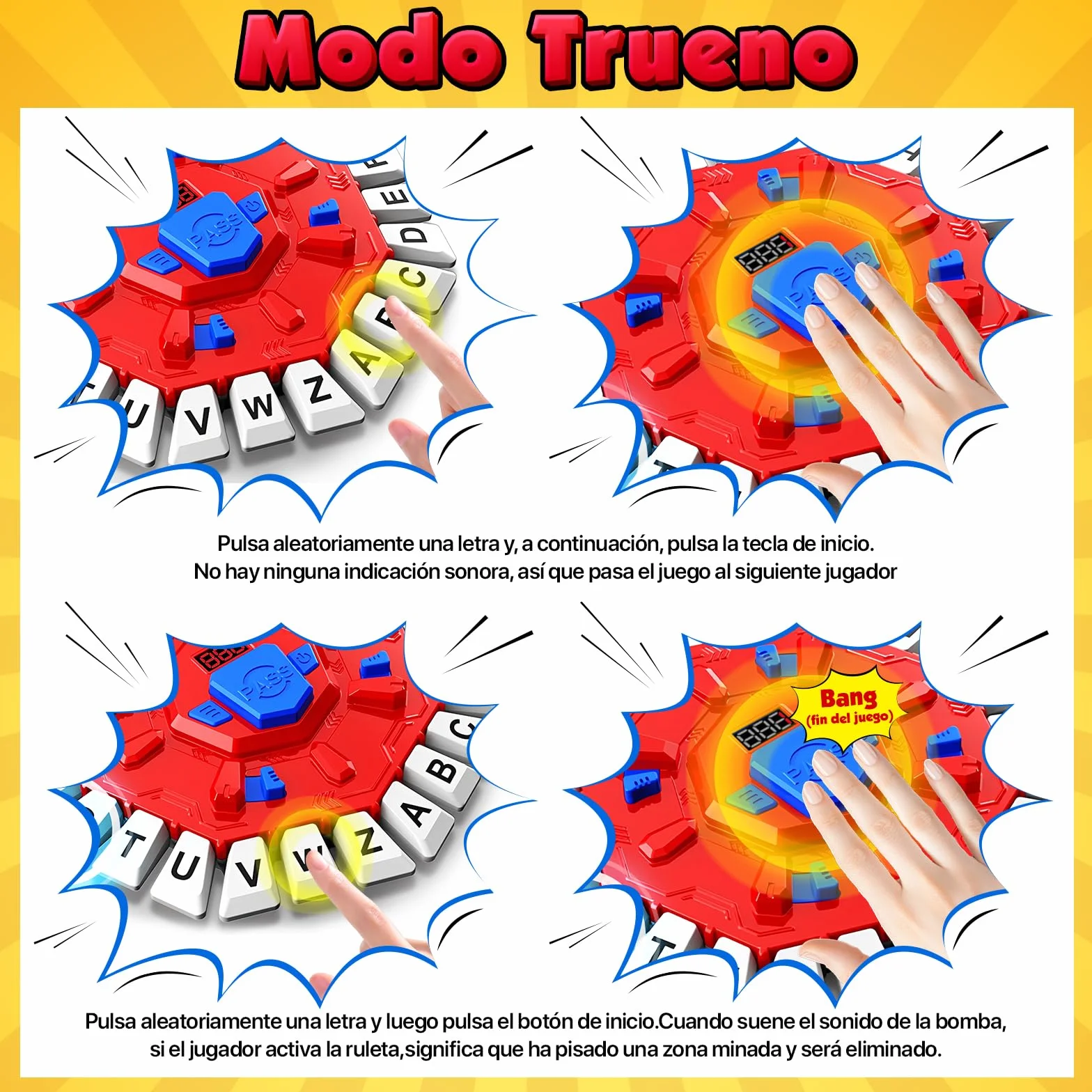RoserRose Juego de Mesa en Español, Juego de Palabras, 2 Modos de Juego, 35 Tarjetas (140 Categorías), Portátil y Educativo, Ideal para Familias y Fiestas (A)