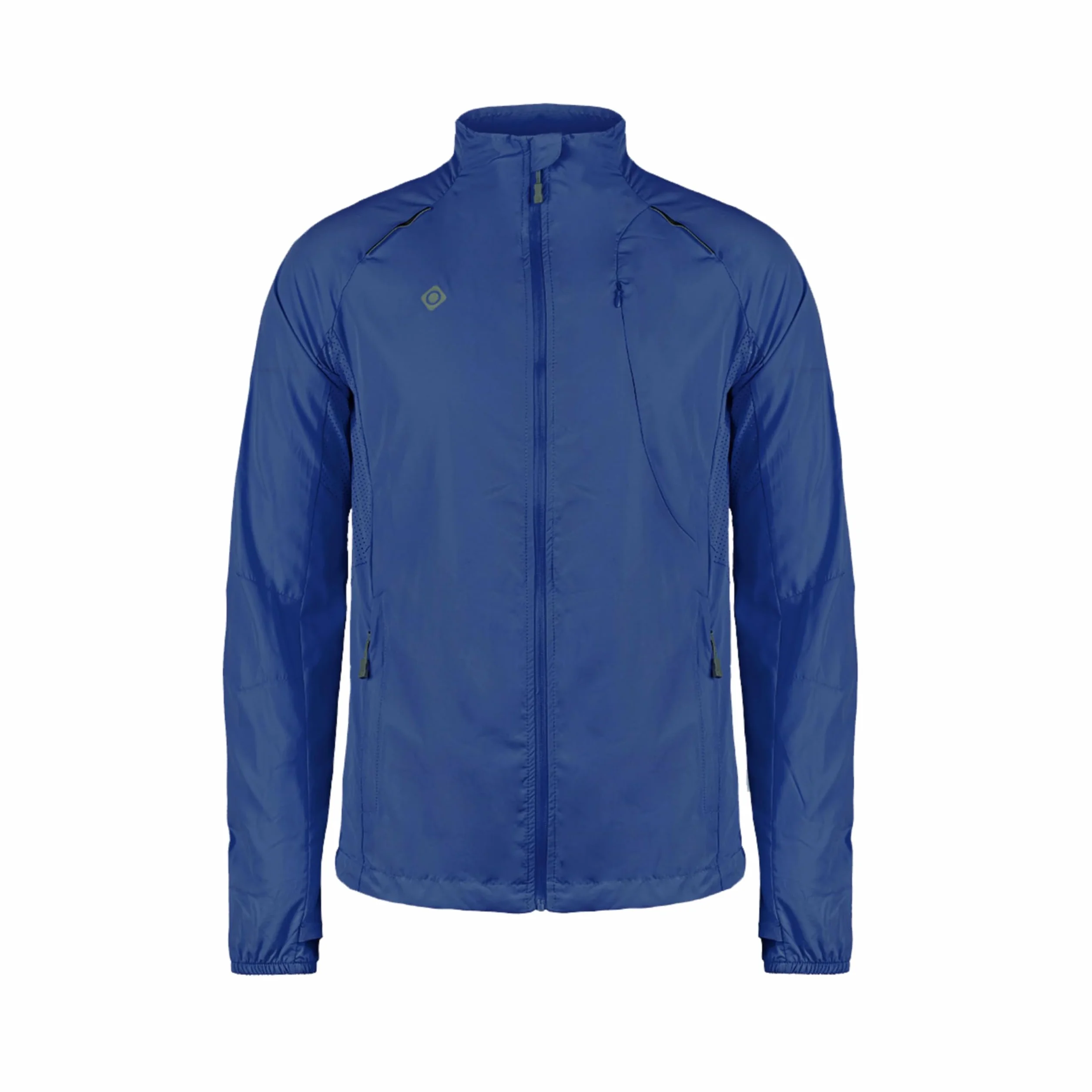 Izas Brezel Chaqueta Ligera Hombre Running Trekking AWPS DRY Coolspeed Corte Ajustado Mangas Anatómicas Ventilación Reflectantes