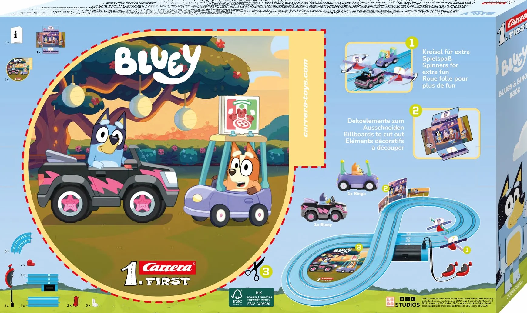 Bluey & Bingo Race