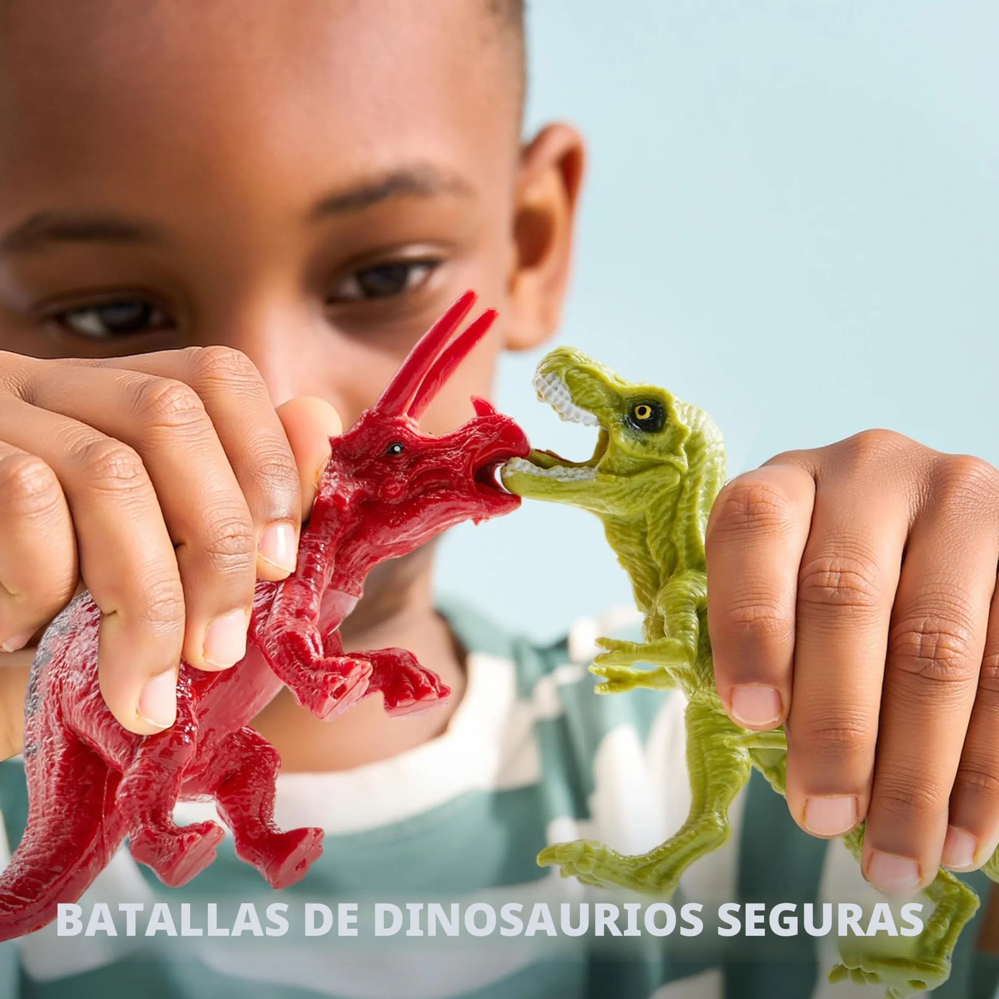 JOYIN Juguetes de Dinosaurios para Niños 3-6 Años 19 Regalos con Almohadillas y Jaulas de Almacenamiento