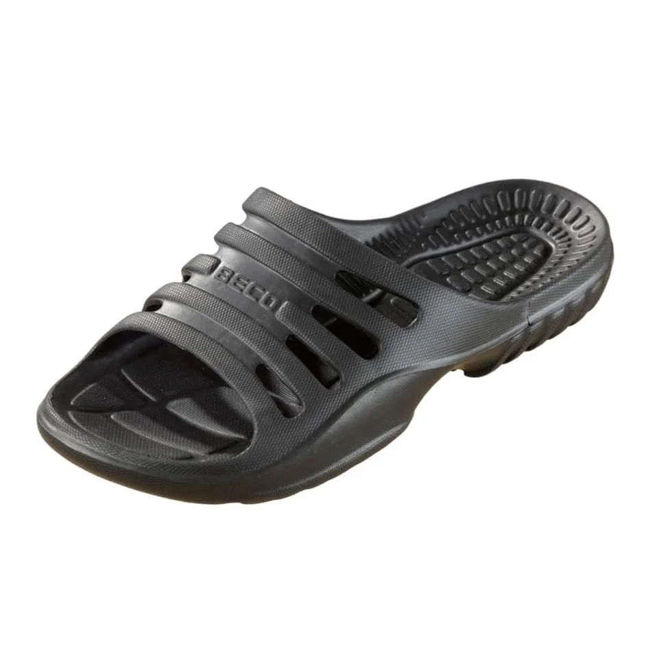 BECO Pantoletten Mules Unisex Badelatschen