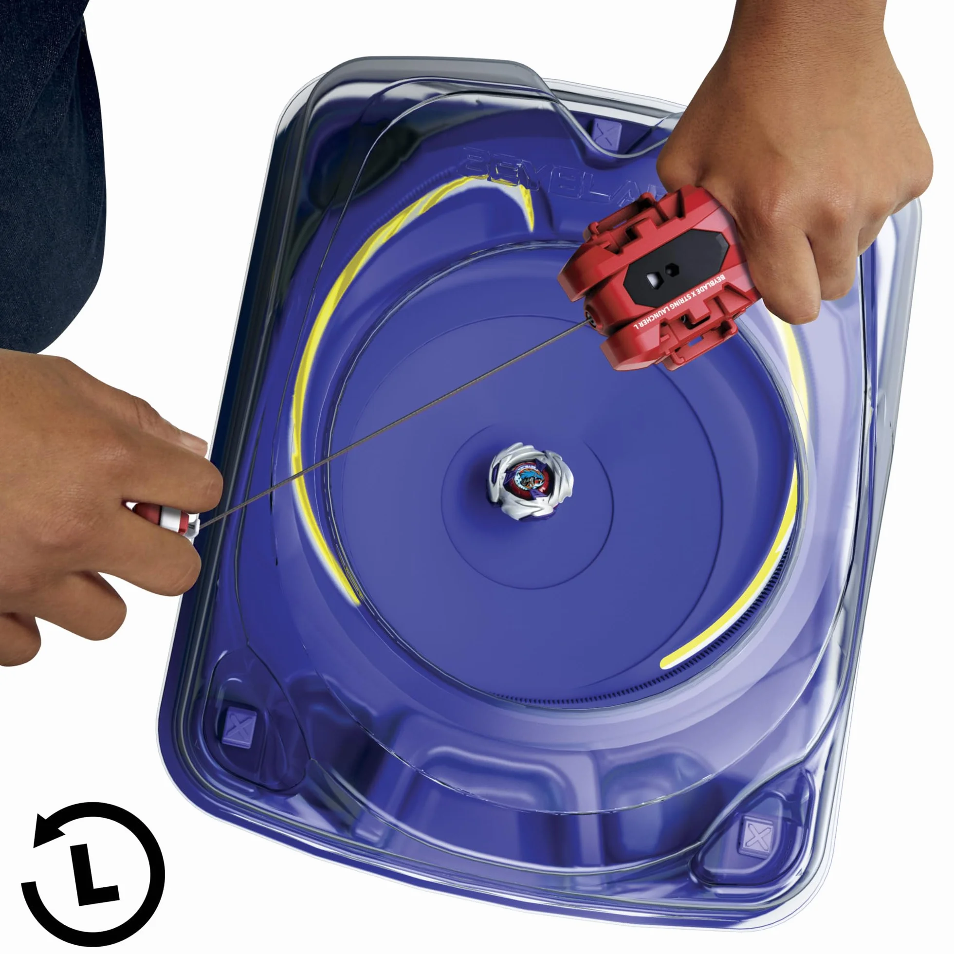 Takara Tomy Beyblade X Lanzador Cuerda Rotación Izquierda Top Ataque Juego Batalla 8 años