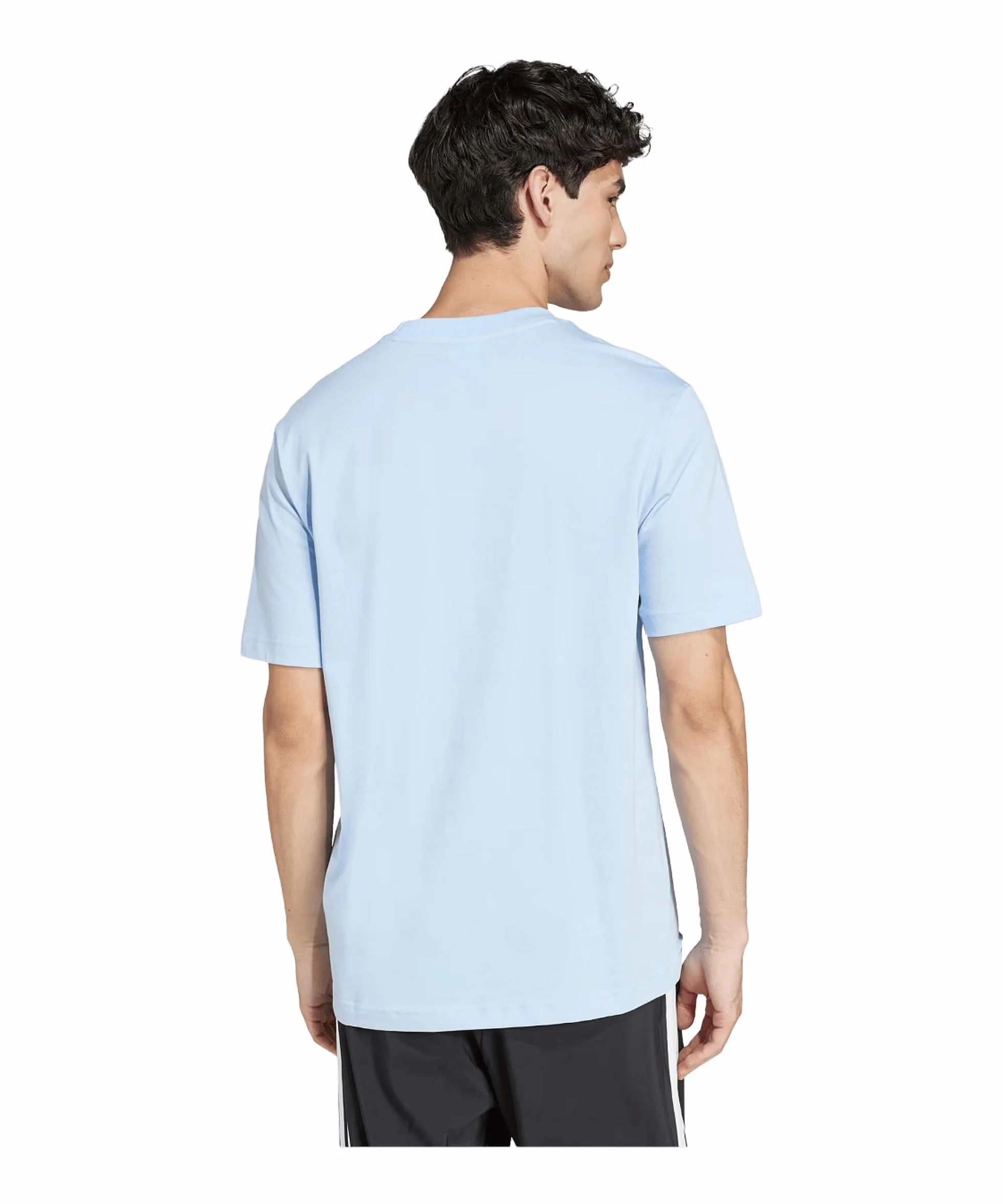 Adidas Essentials Small Logo Single Jersey Tee Hombre