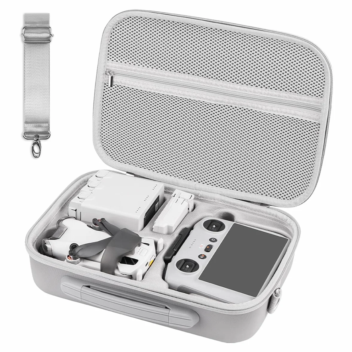 Bolsa para dji Mini 3/Mini 3 Pro/Mini 4 Pro Drone Fly More Combo, Impermeable Funda para dji RC Controlador Accesorios Bolsa de Viaje Portátil, para Dron Proteger