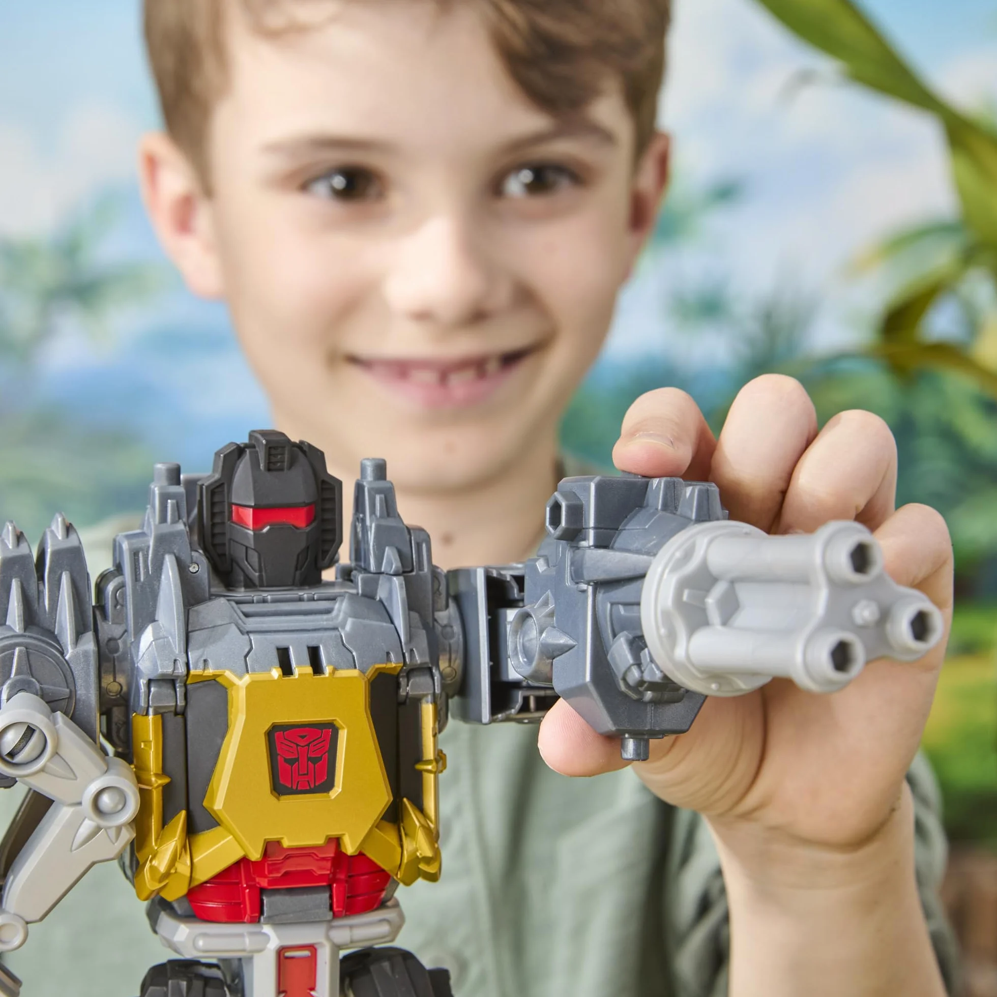 Transformers CYBERWORLD, Figura de acción de Grimlock Mandíbulas de Batalla