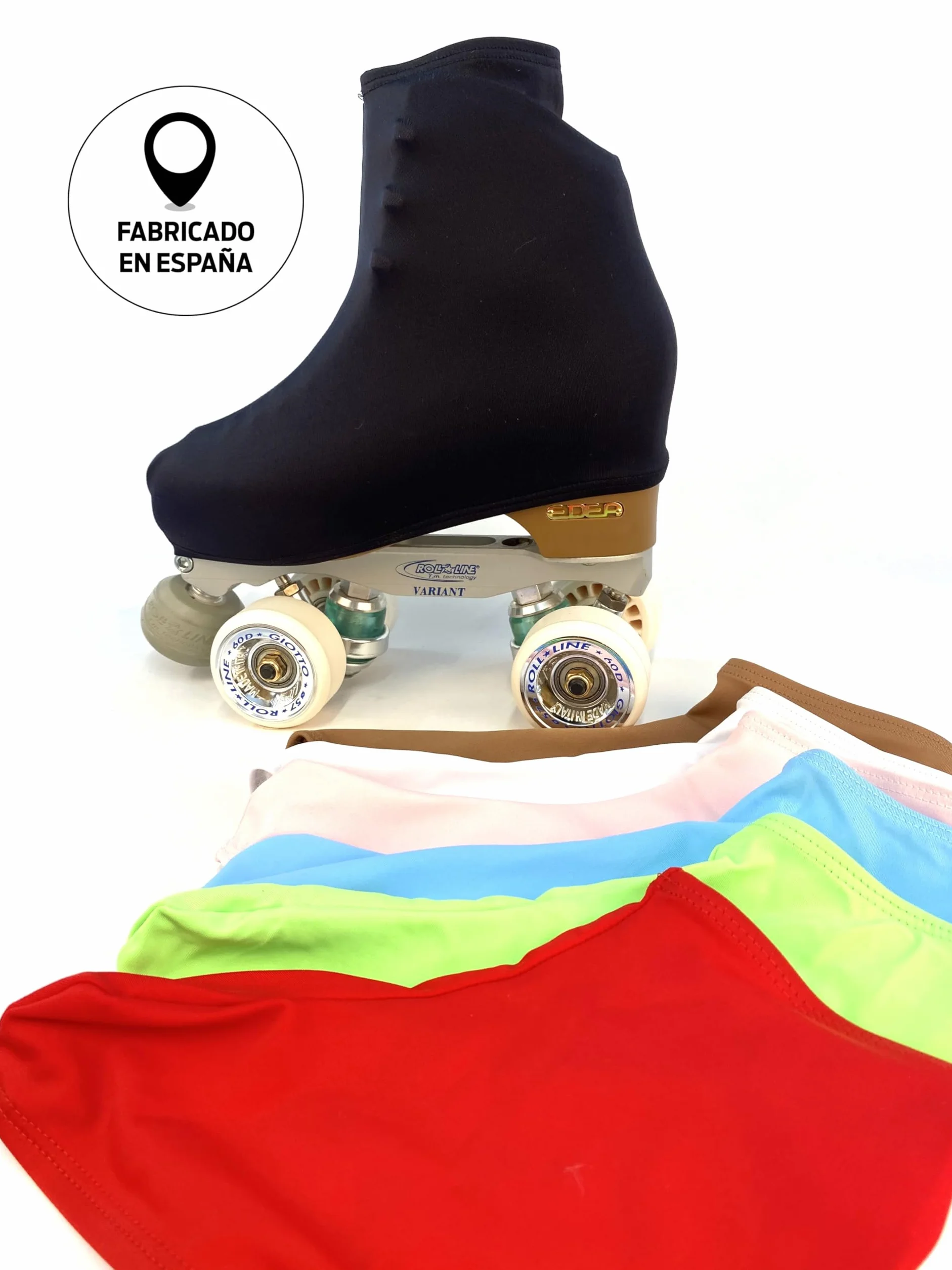 CRLSPORT Cubre patín para niña y Mujer, Funda Patín Skate, 180 Densidad, Talla Universal