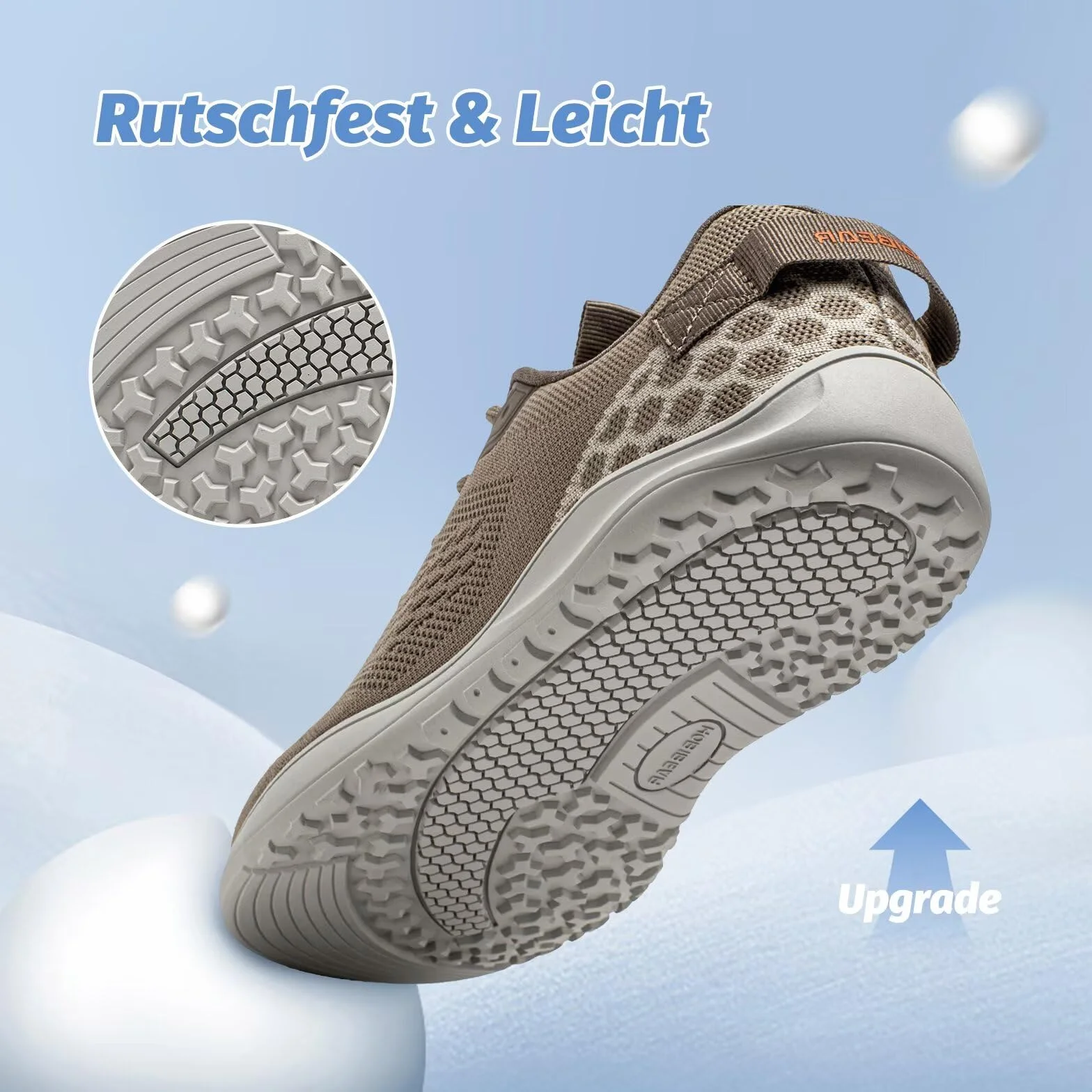 HOBIBEAR Scarpe Minimaliste Unisex con Punta Larga da Trail Running