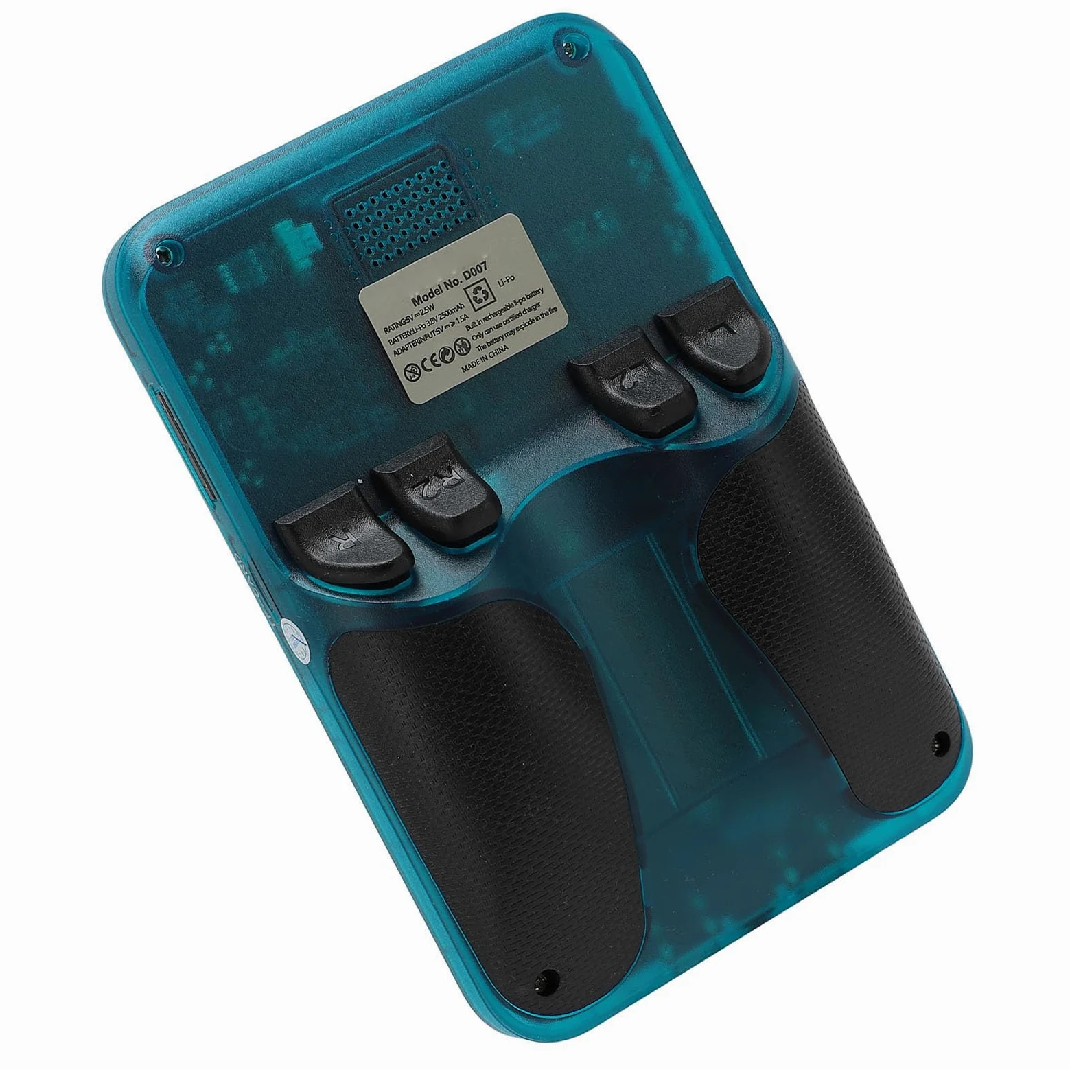 Consola de Juego de Mano 3.5 Pulgadas 640x480 Display Joystick Retro 2500MAH Jugador de Juego Handheld para el Entretenimiento Joysticks Silver Double 3D Real Key F Handheld Game Consoleheld