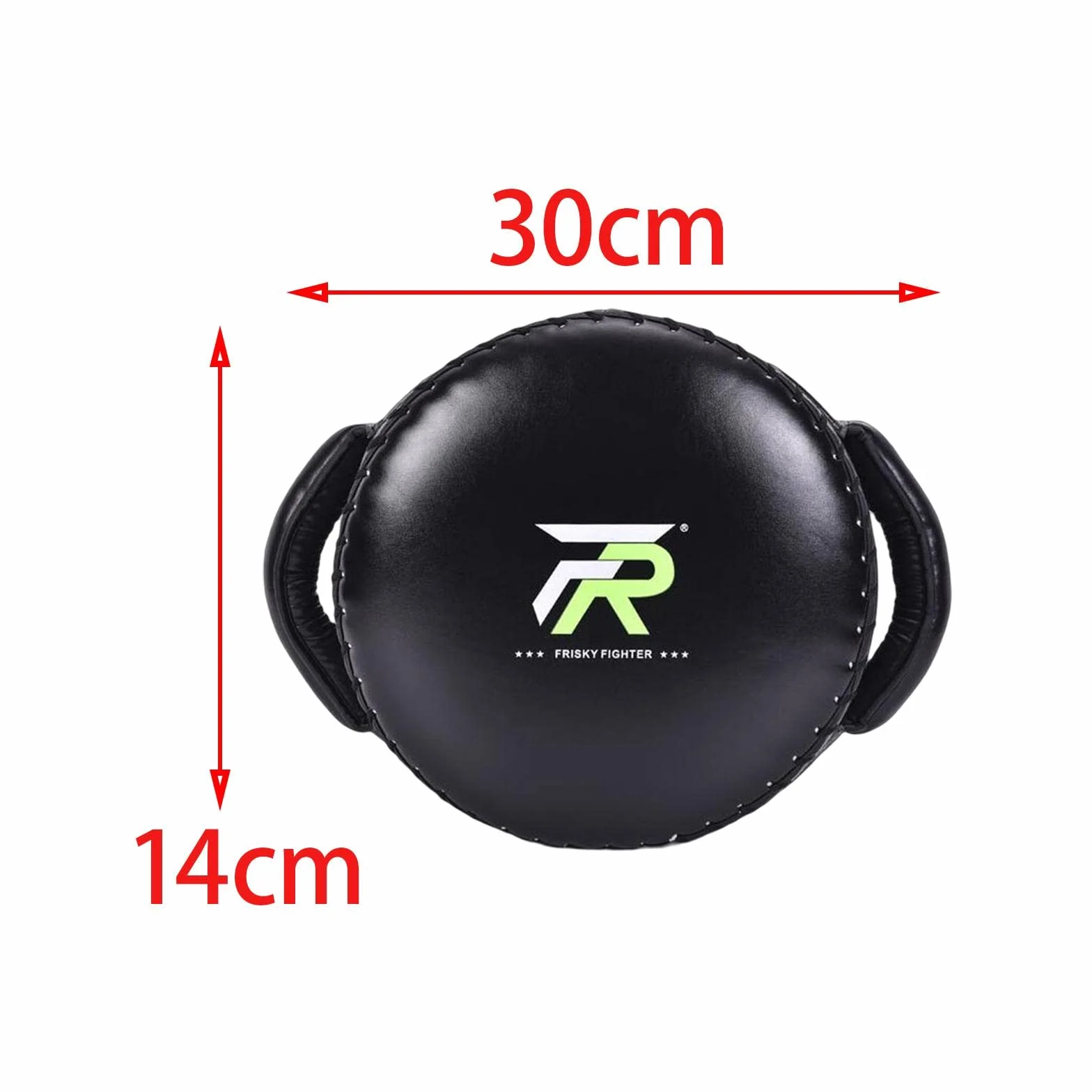 Rockible Almohadillas de Boxeo de Cuero PU Target Boxing Mat Kick Pad Saco de Boxeo Accesorios Strike Round Pad para Entrenamiento