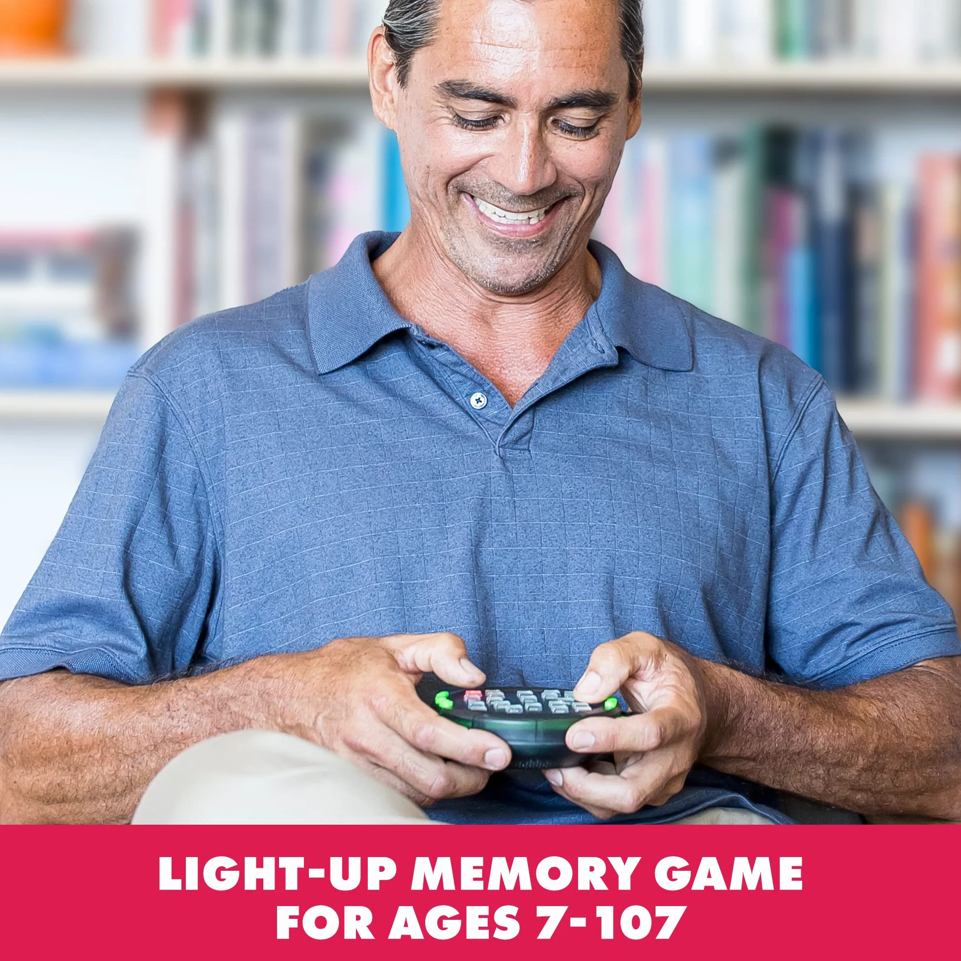 Learning Resources BrainBolt – Juego Electrónico de Memoria con Luces LED – Entrena Secuencias, Concentración y Agilidad Mental – Niños y Adultos 7+ Años