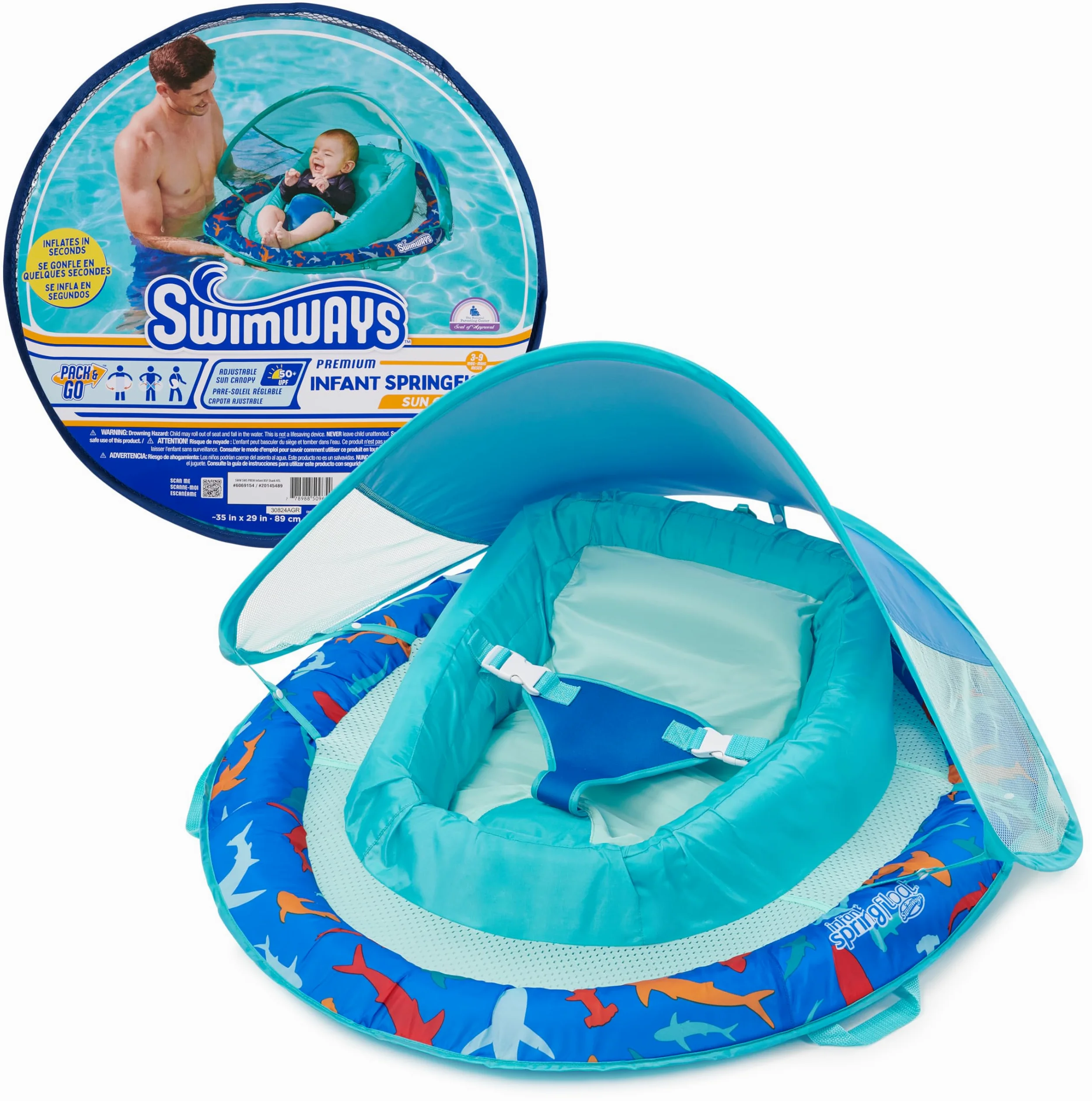 SwimWays Prem Infnt BSF Shrk