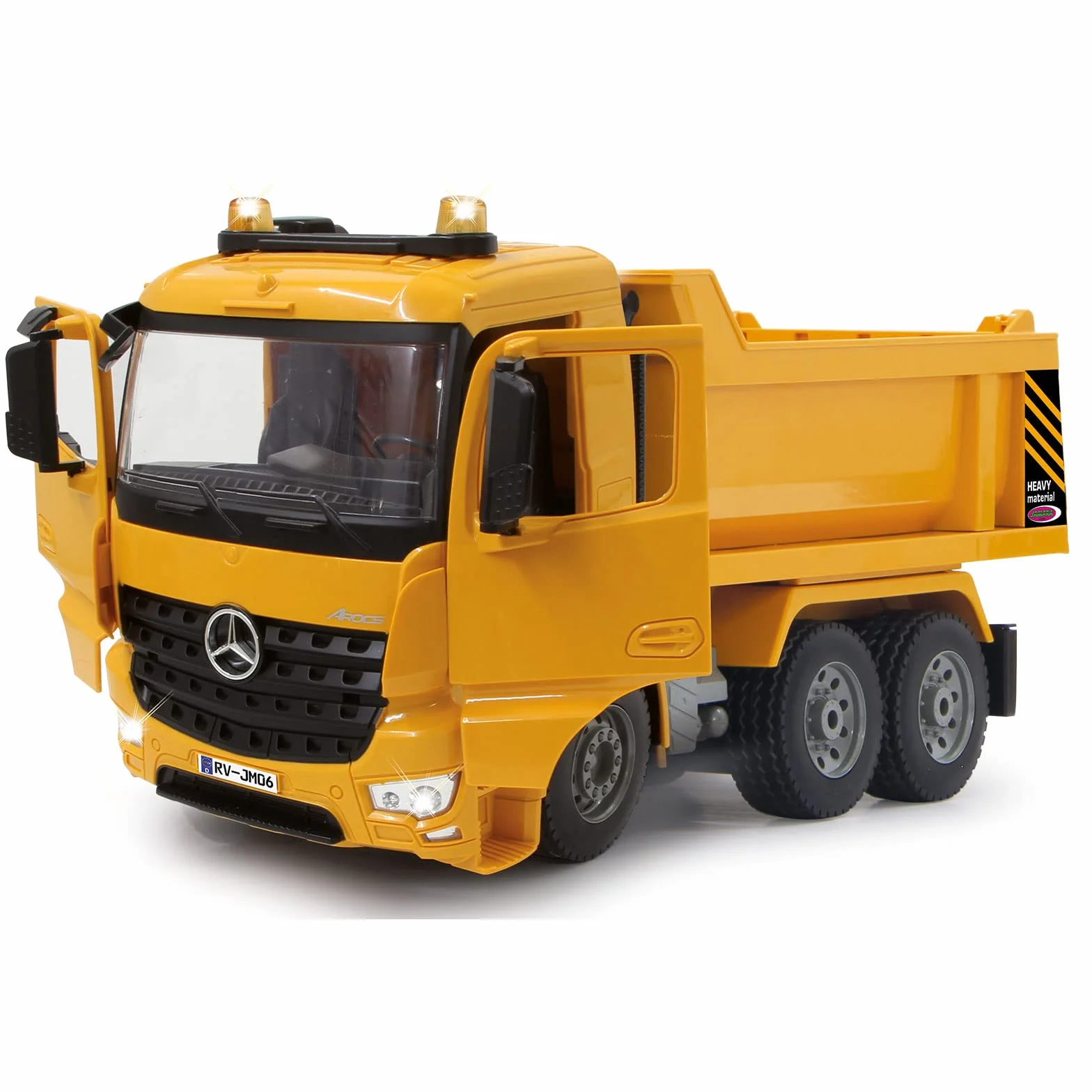 Jamara - Vagoneta basculante 1:20 Mercedes Arocs 2,4 GHz (404940)