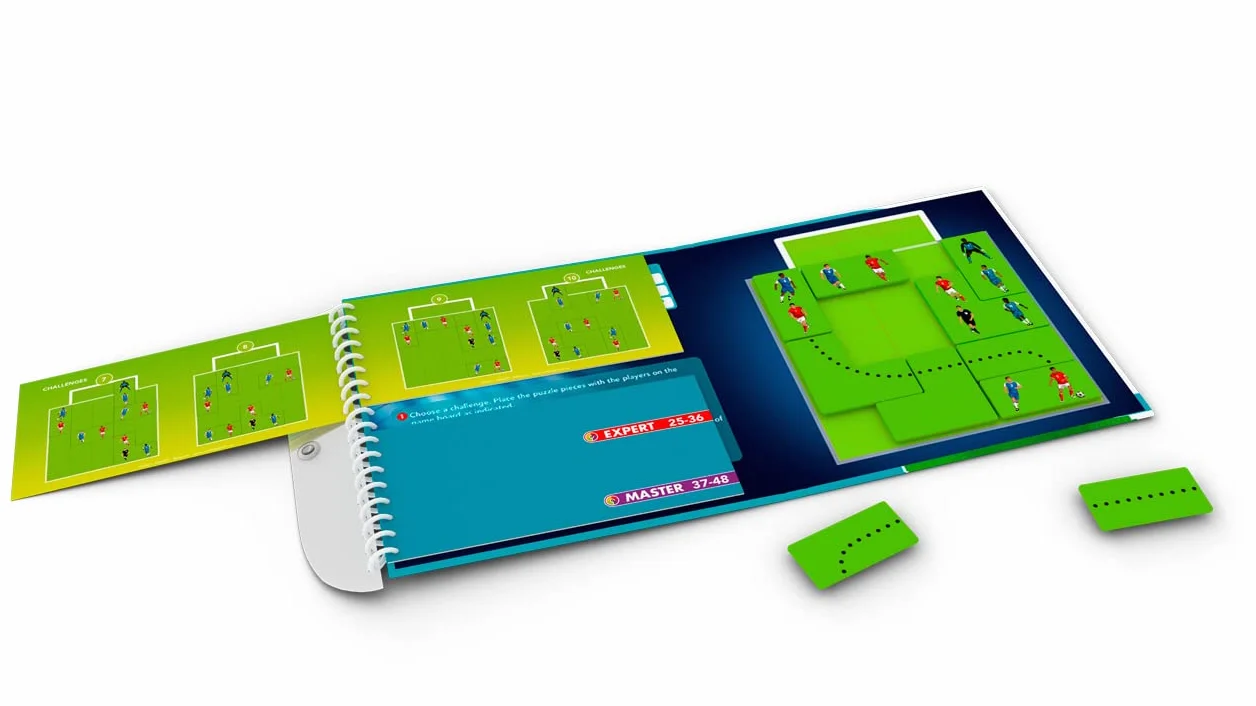 SmartGames Gooal! Juego Mesa Magnetico Educativo 6 Años Rompecabezas Niños