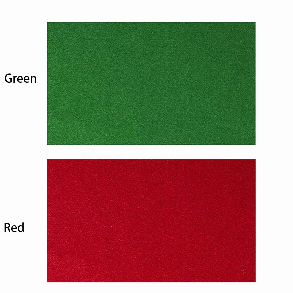 Kisbeibi Mantel de mesa profesional para billar, nailon sólido, rojo, 2,8 x 1 m