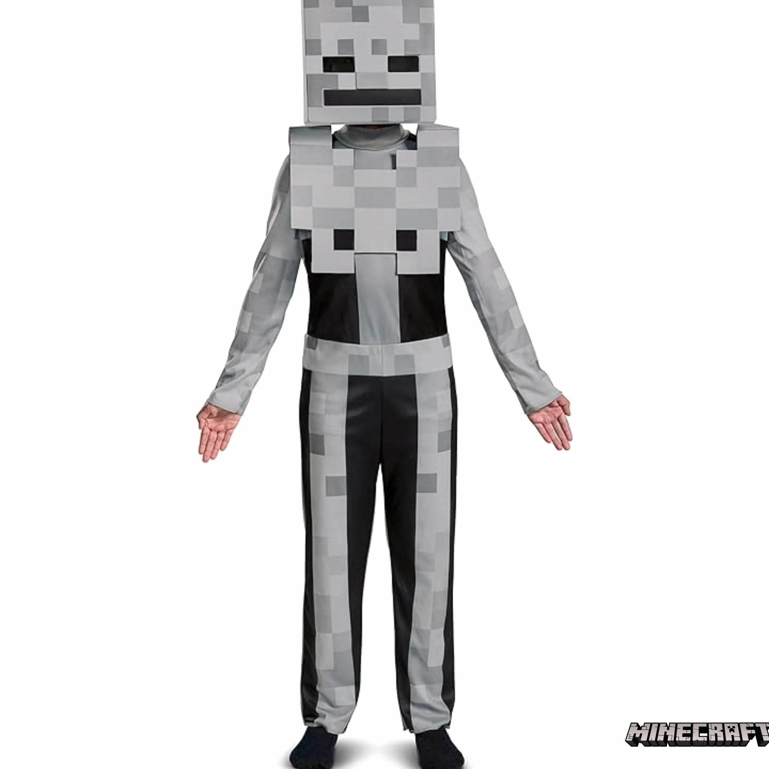 Disguise Disfraz Esqueleto Niño Minecraft Clásico para Halloween y Carnaval
