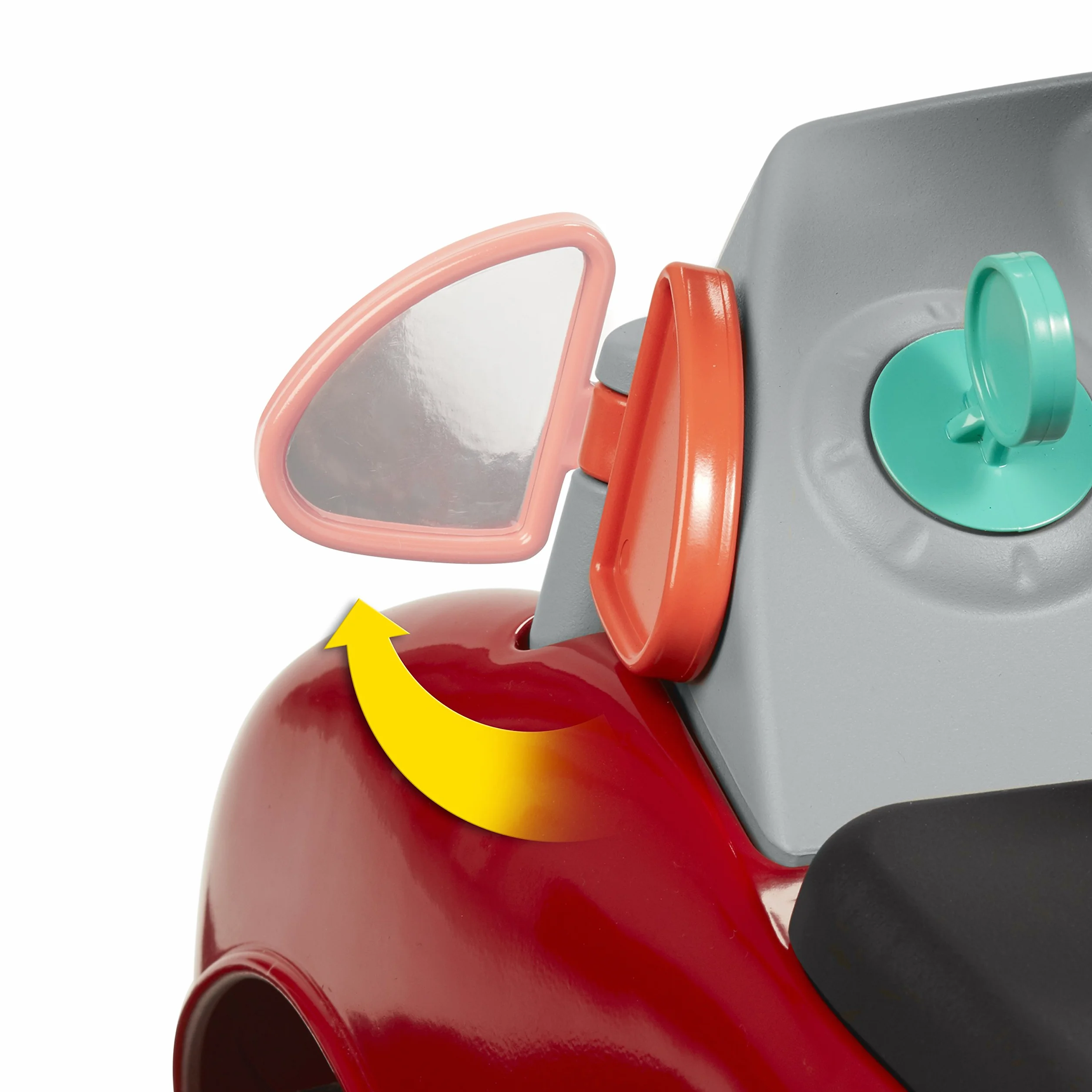 Radio Flyer Cochecito Ocupado, Sentado o de pie, Juguete para pasear para niños pequeños, de 1 a 3 años, Juguete Rojo para pasear para niños