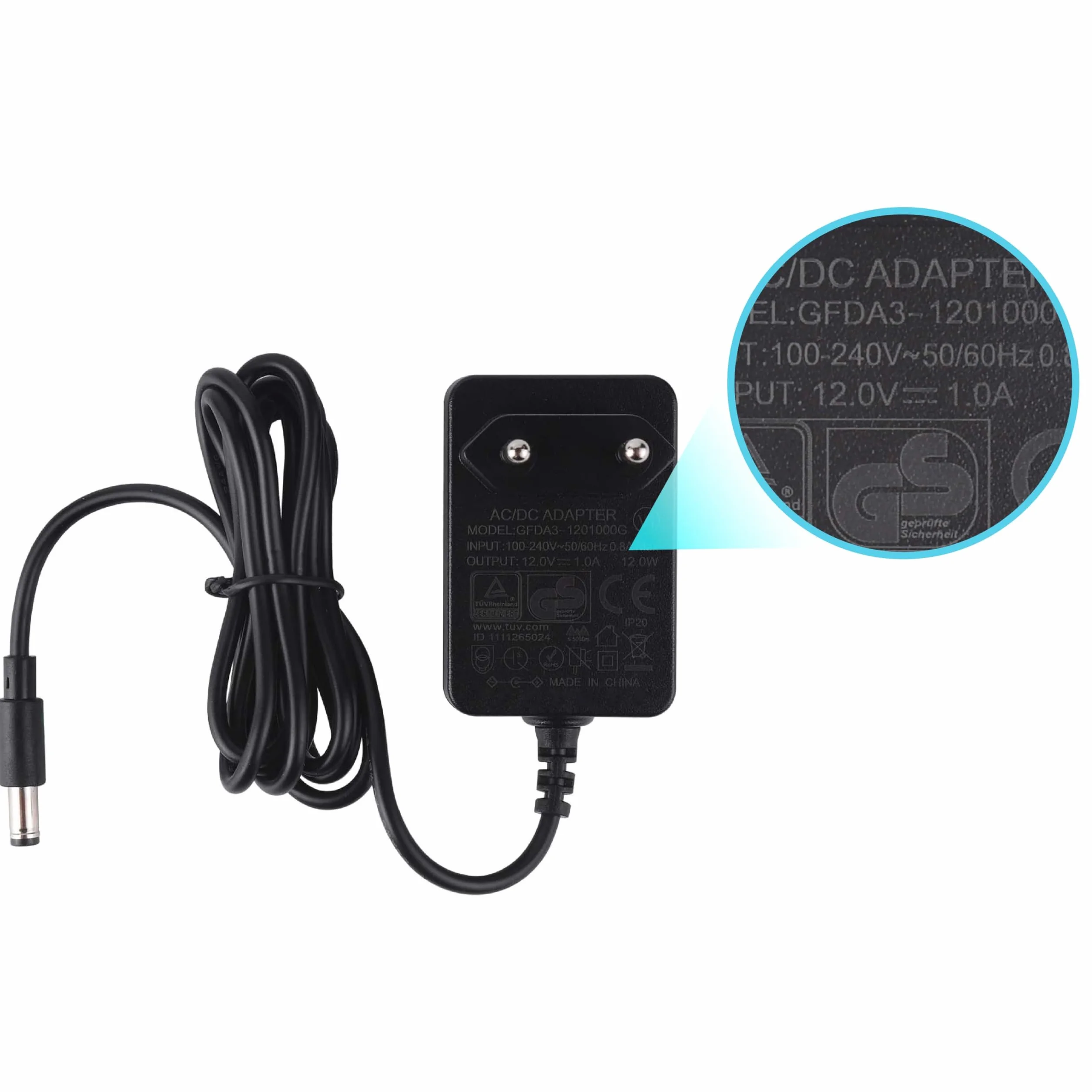Cargador de 12 V para coche eléctrico infantil, cargador 12 V 1 A Ride on Toys Una variedad de vehículos eléctrico