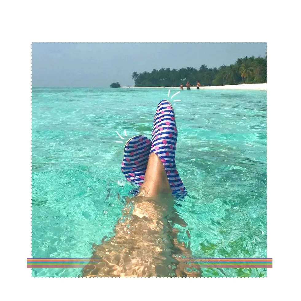Slipstop Zapatos de Playa Antideslizantes de Natación con Protección Solar 50